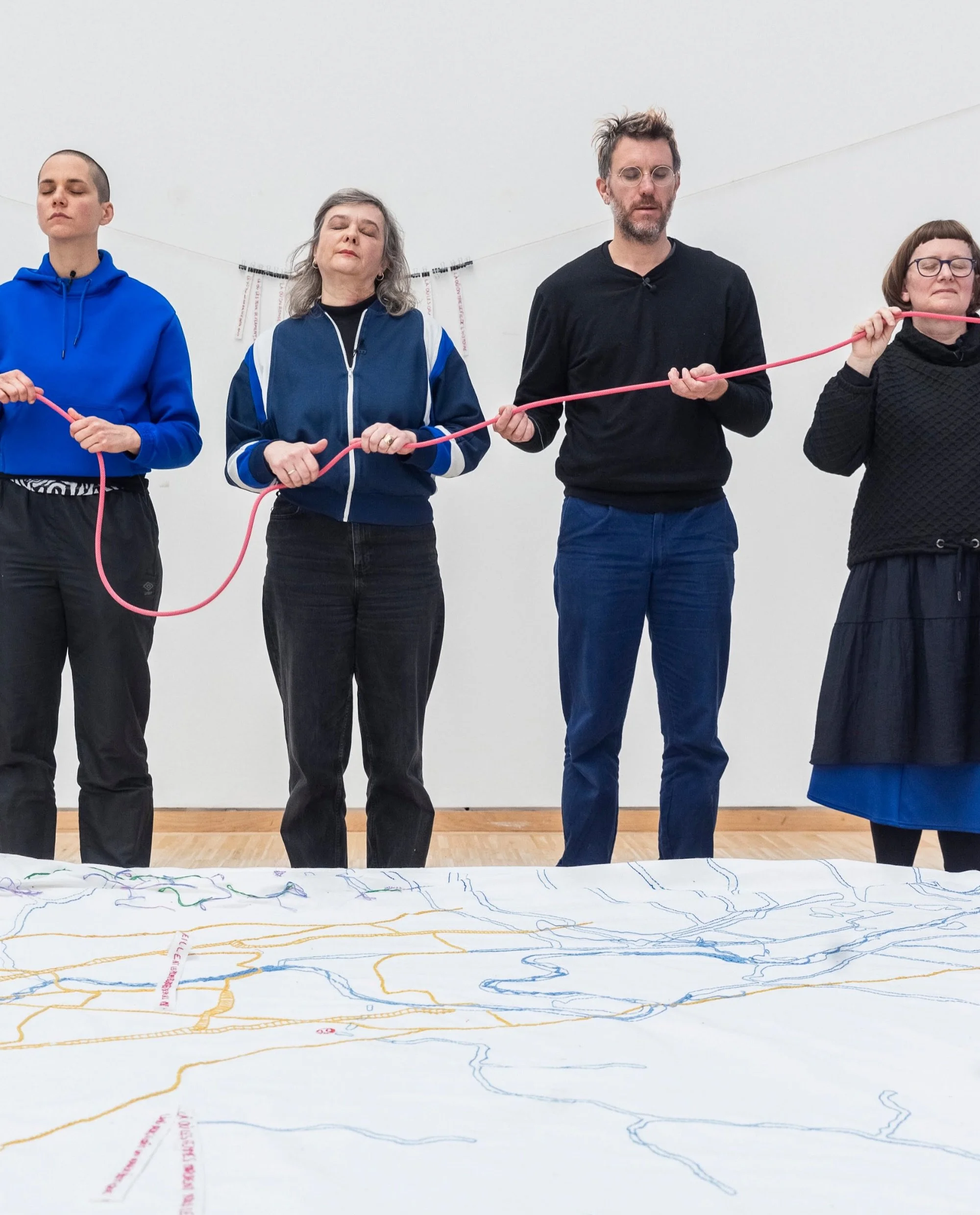 #artists 

🪡 Weaving the Invisible &mdash; @ivanamuller.orla 

Between choreography, language, and collective imagination, Ivana M&uuml;ller develops a practice that moves across performance, text, and social space.

Her work questions how we relate