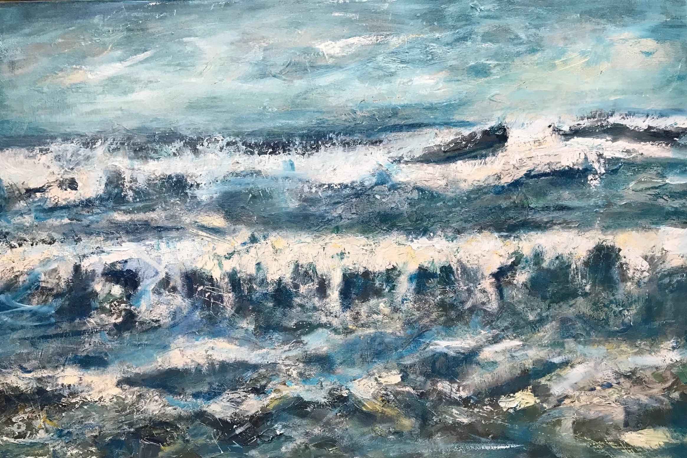 CRASHING WAVES, CORNWALL