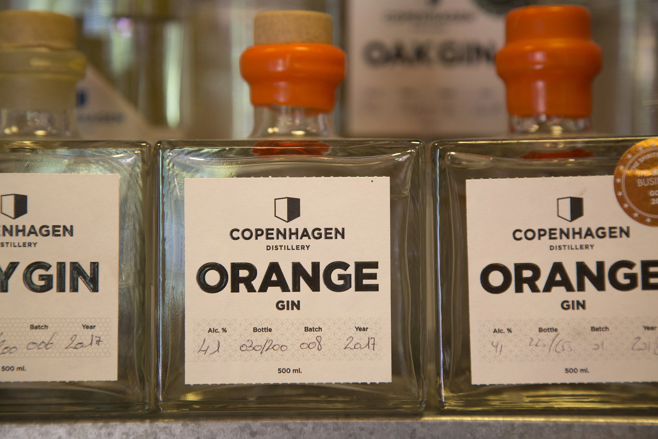 Der Gin stammt aus Kopenhagen – aus einer kleinen Destillerie, die nur 250 Flaschen in sieben Sorten im Jahr produziert.