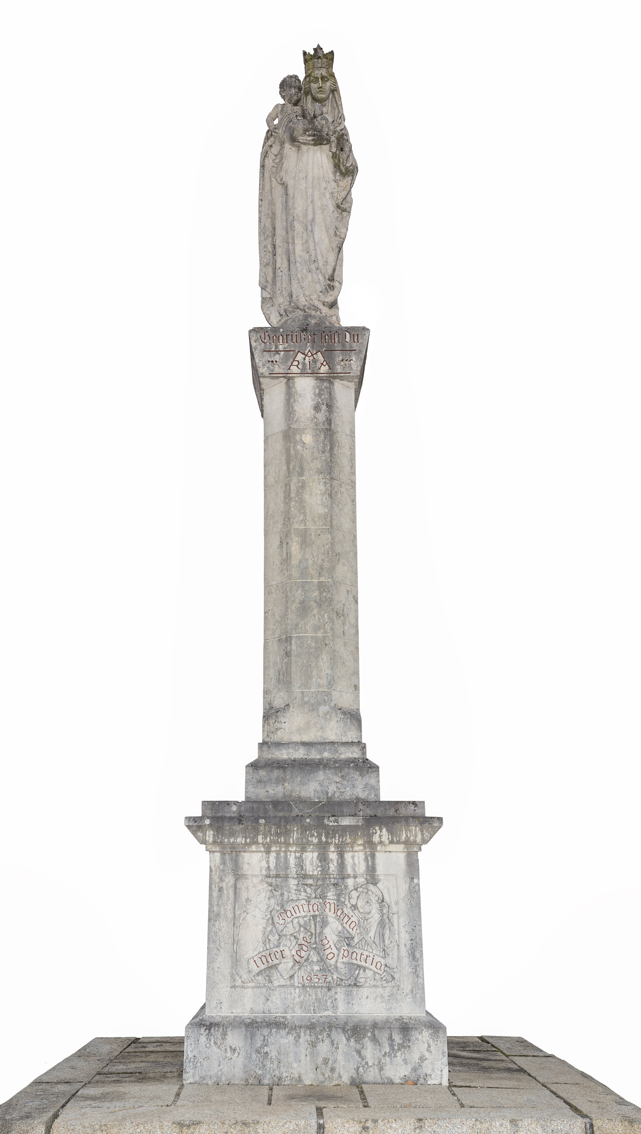 Momentmal: Die Mariensäule „Patrona Bavariae“ in Germering
