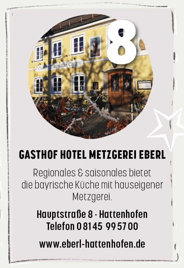 08.12. – Gasthof Eberl in Hattenhofen 