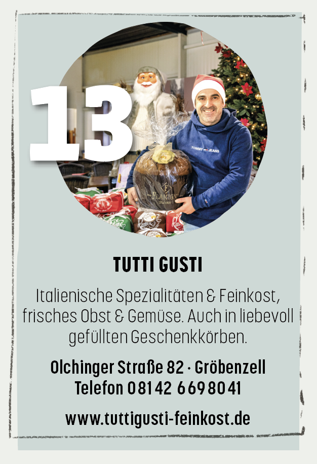 13.12. – Tutti Gusti in Gröbenzell