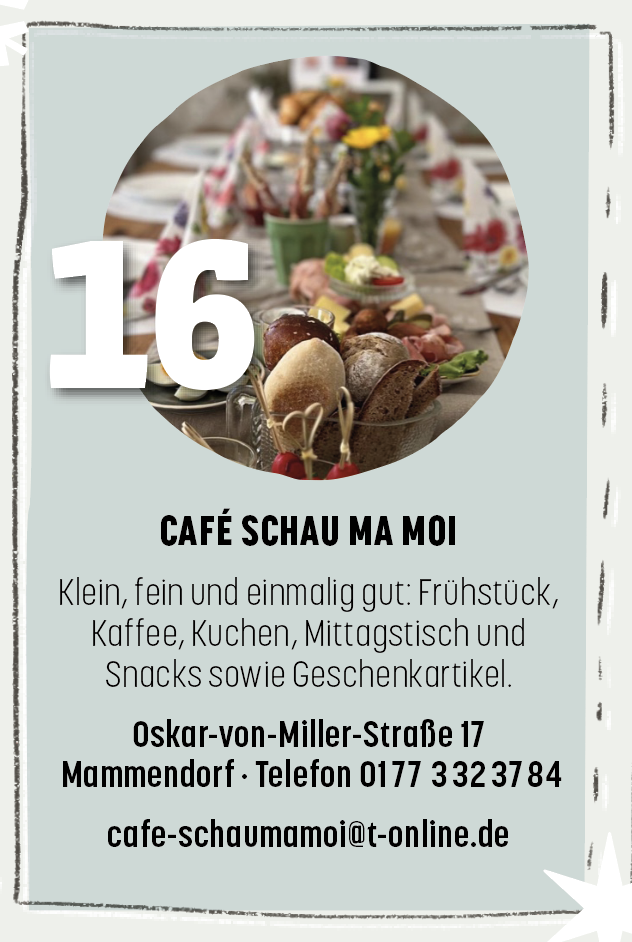16.12. – Café schau ma moi in Mammendorf