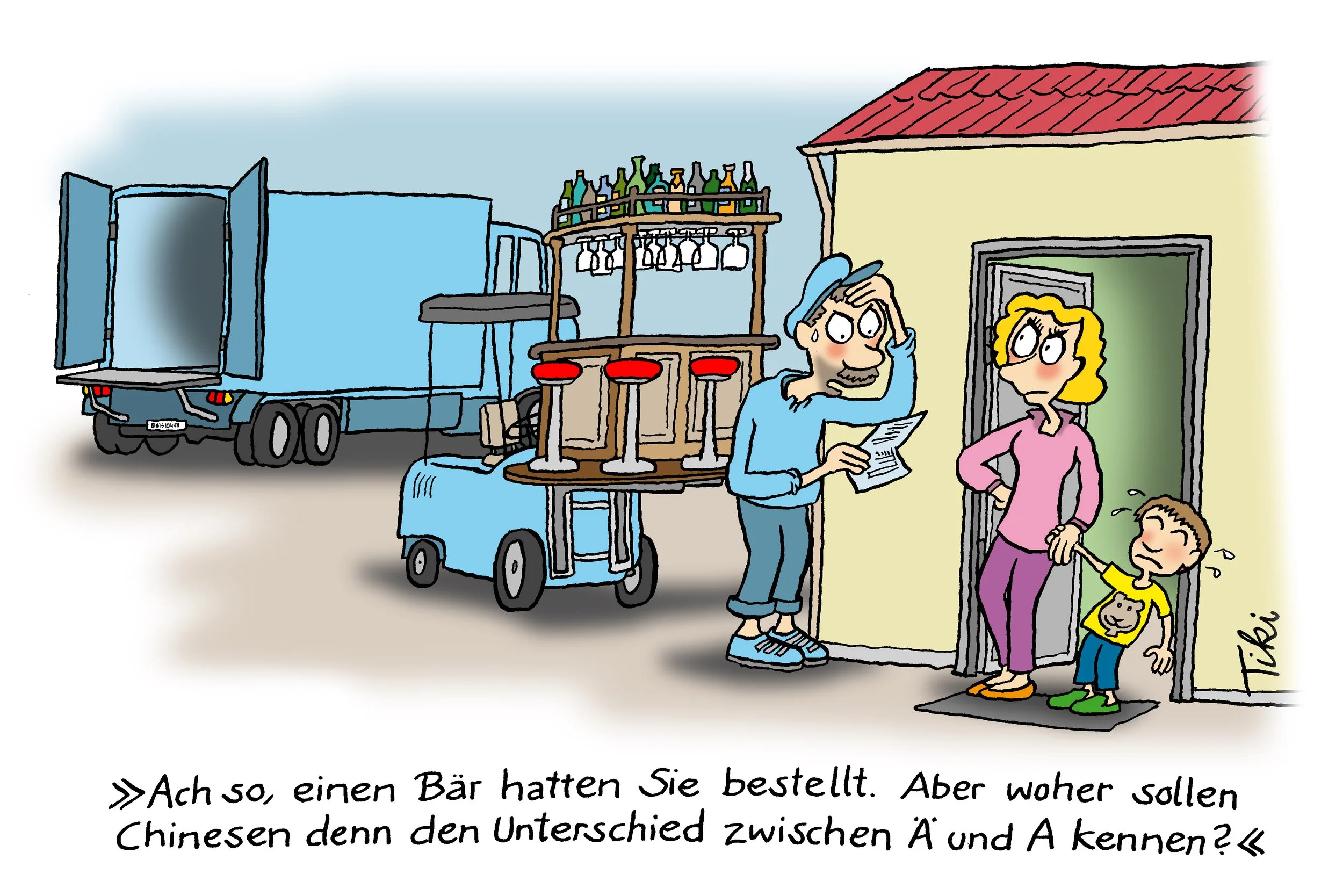 Es scheitert an den Pünktchen