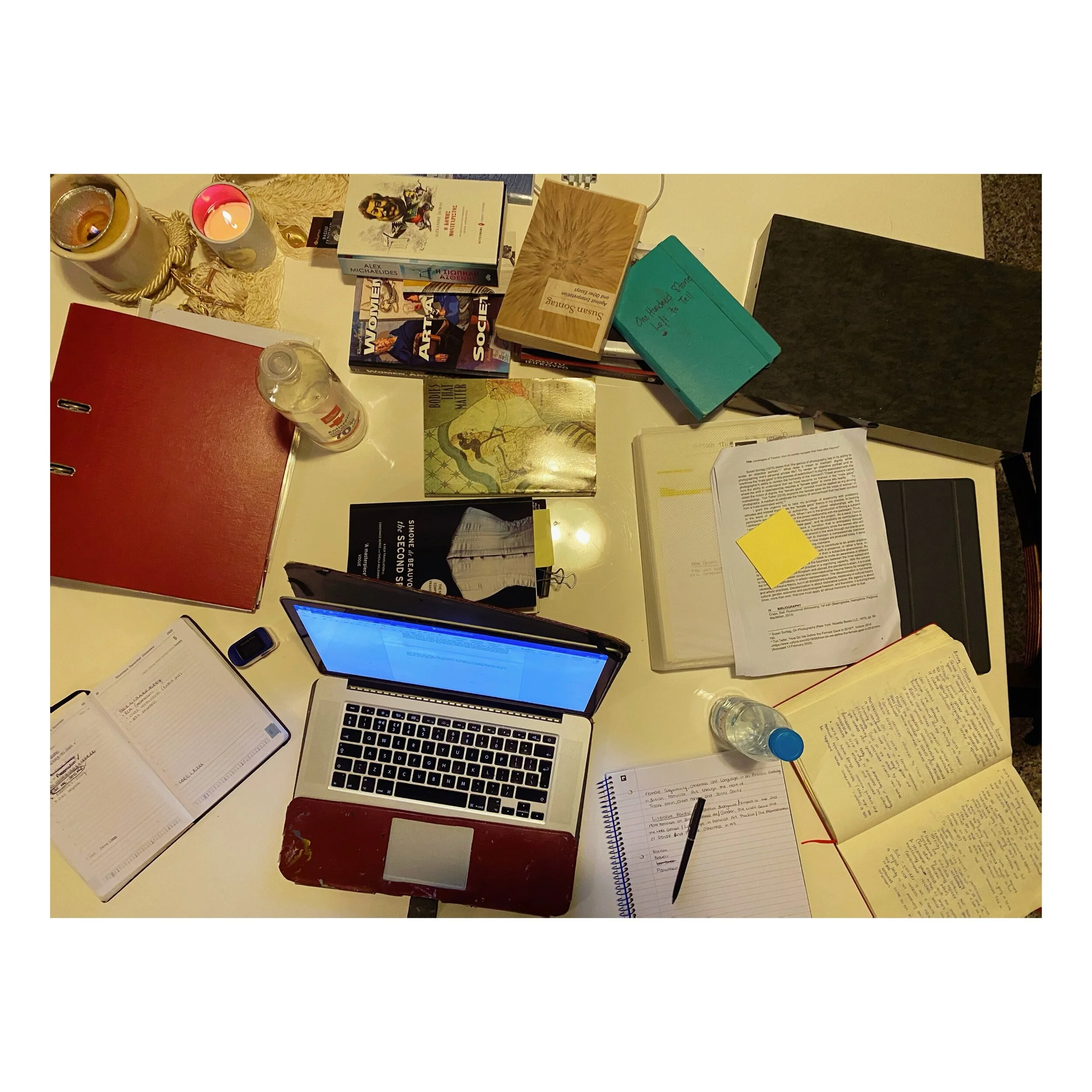 parts of the diary of my quarantine /