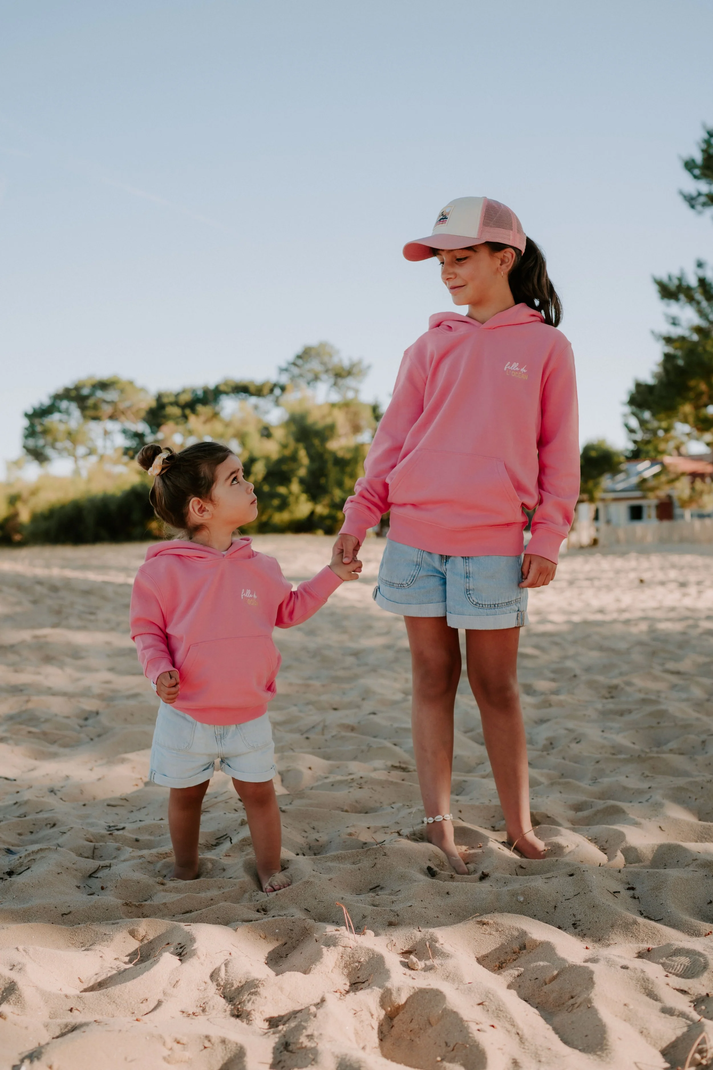 SWEAT CAPUCHE KIDS - FILLE DE L'OCEAN