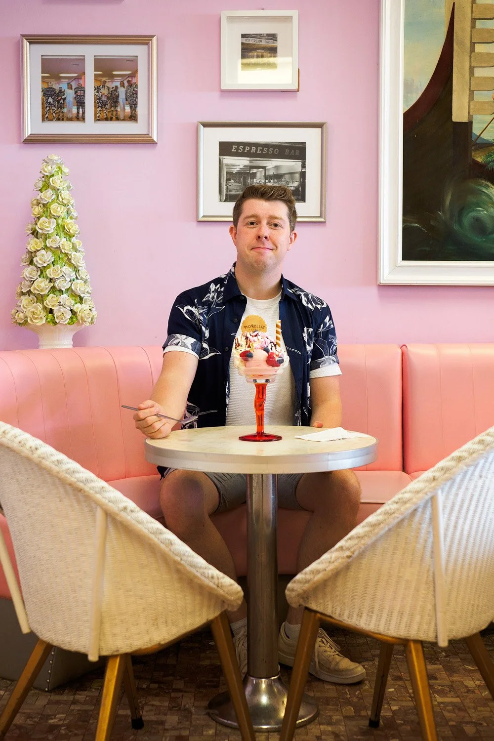  Morelli’s ice cream, Broadstairs. 