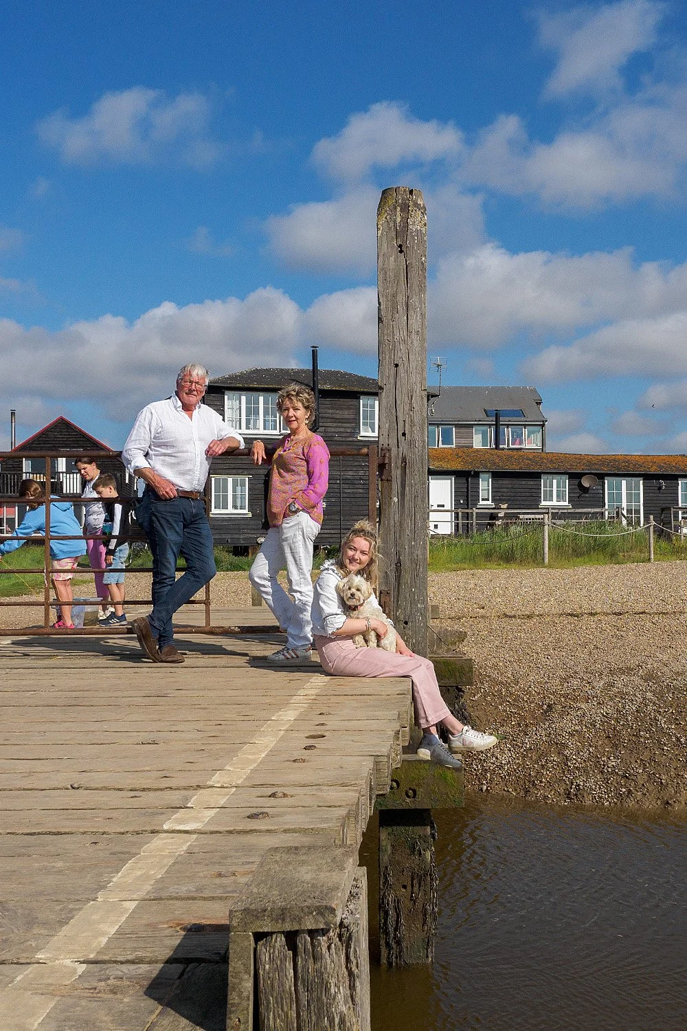  The Dorber family, owners of The Anchor Walberswich. 