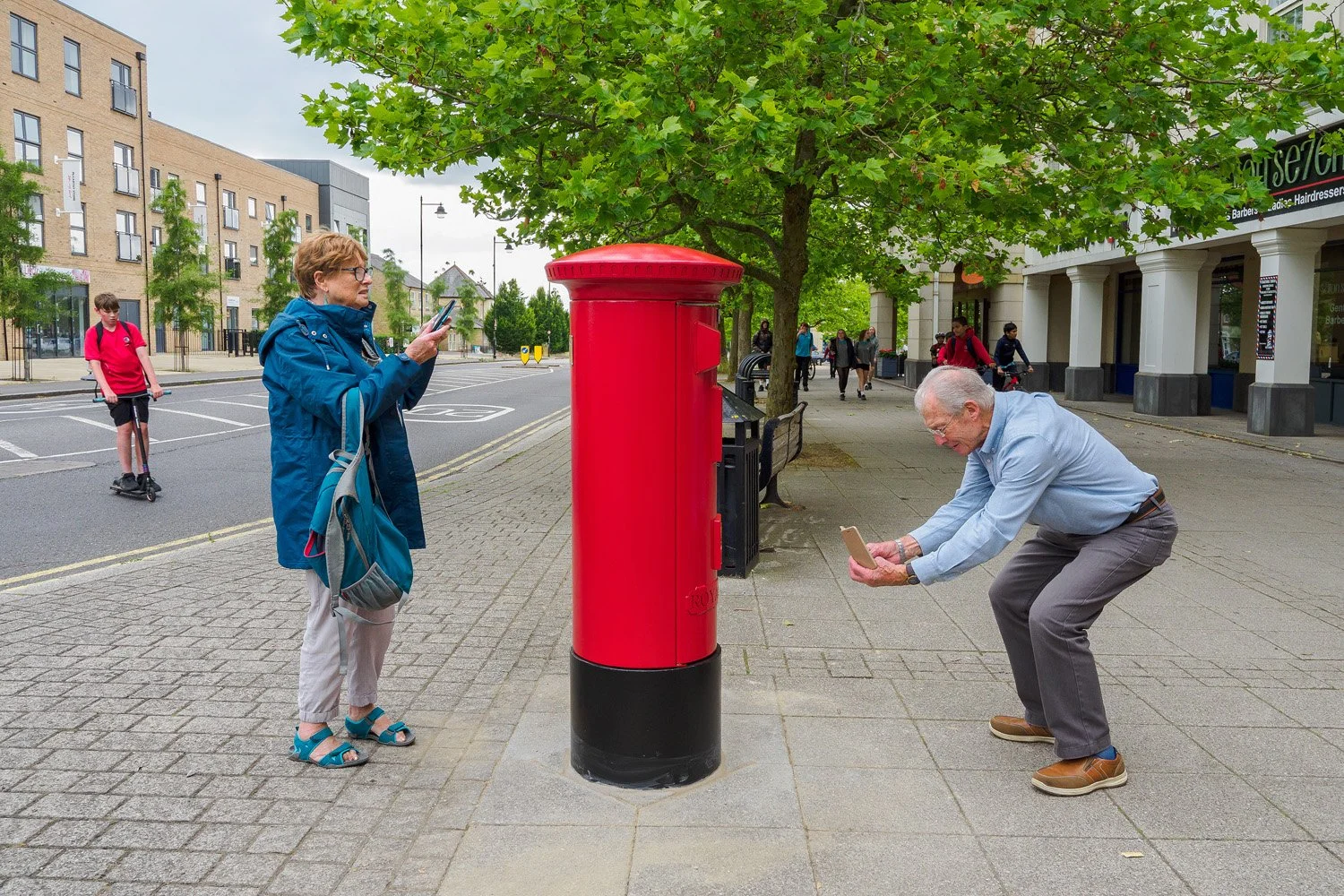  The first King Charles II postbox, Great Cambourne 