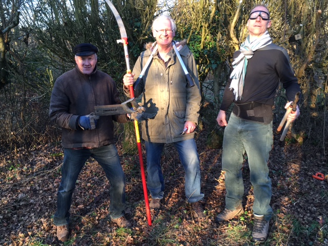 From left to right - Simon, Malcolm and Jeff