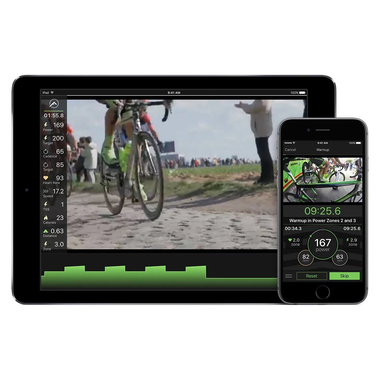 App for Bicycle Trainer | Kinetic Road Machine | Smart
