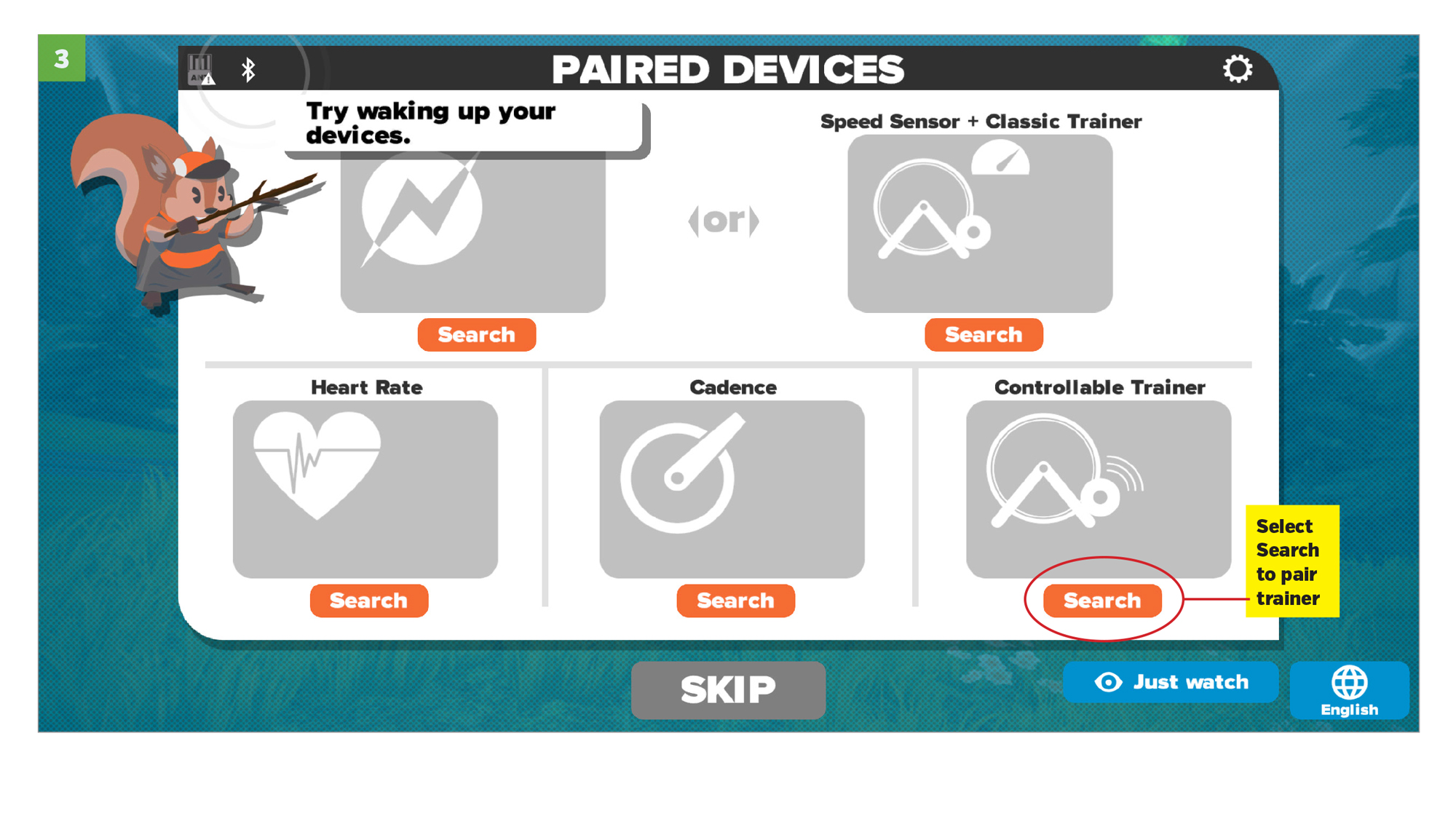 Step 3: Check for BLE-direct Icon
