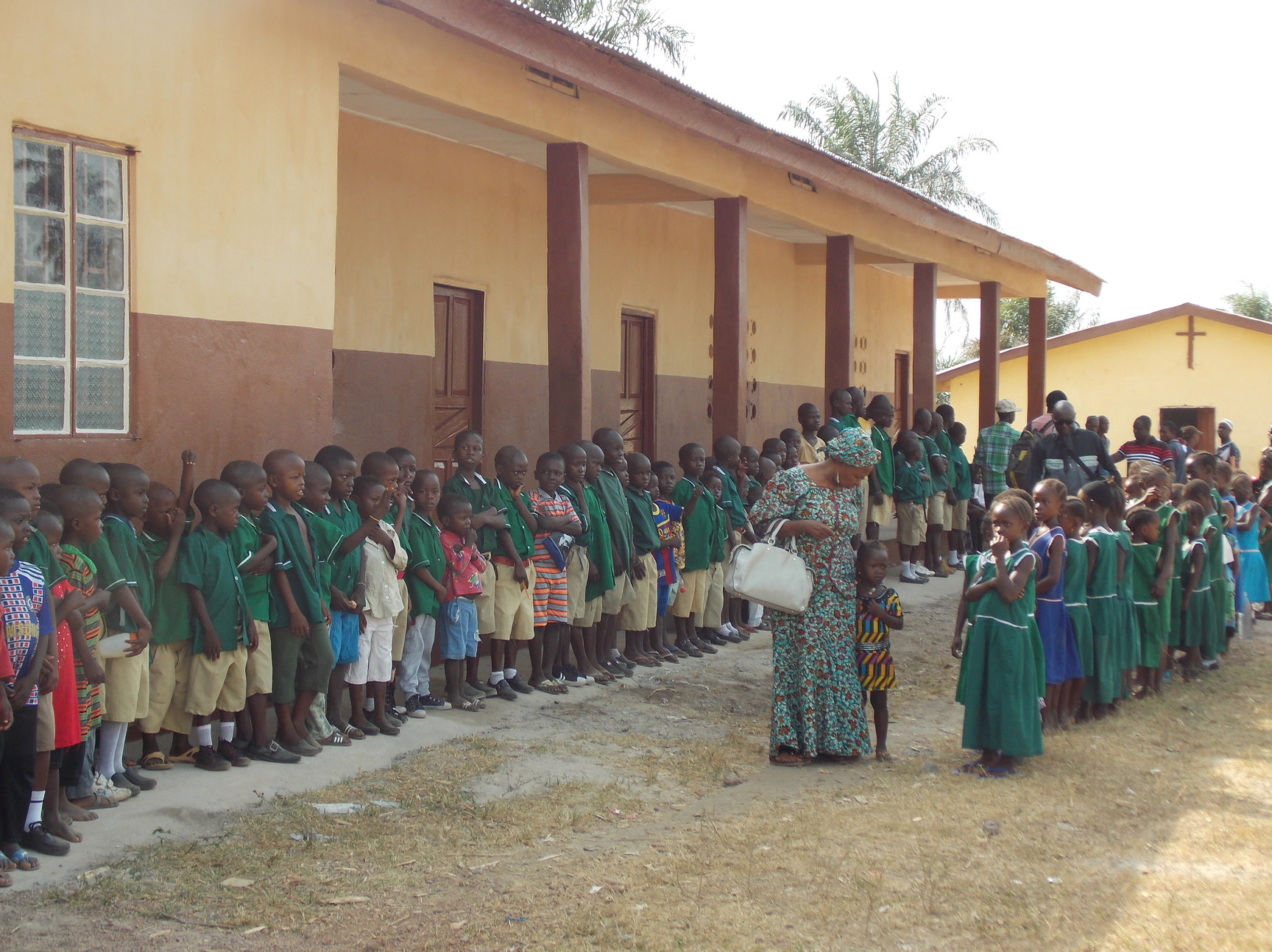 Students of Mange Acre Primary School