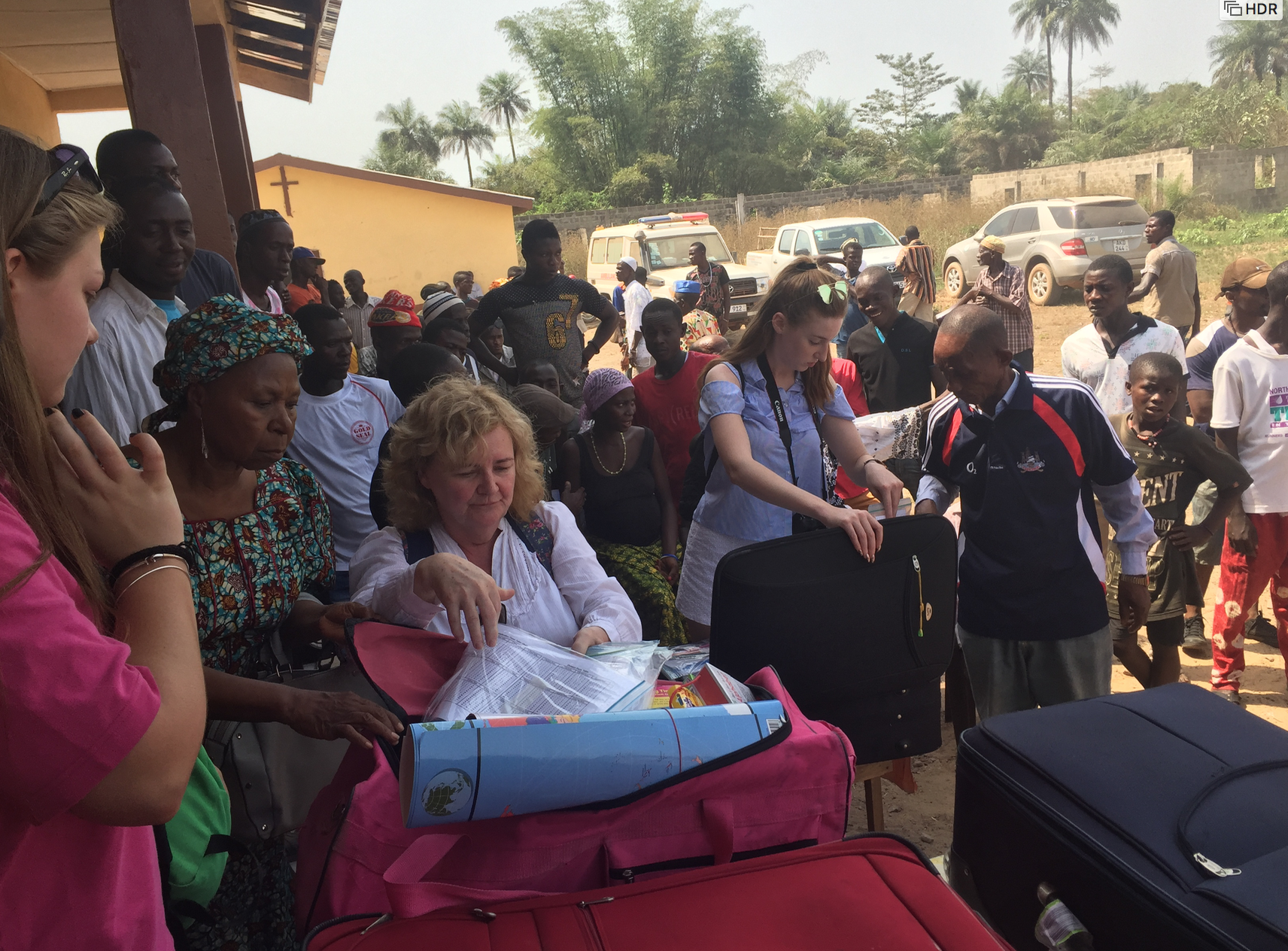 Supplies for the School and students, Mange Acre