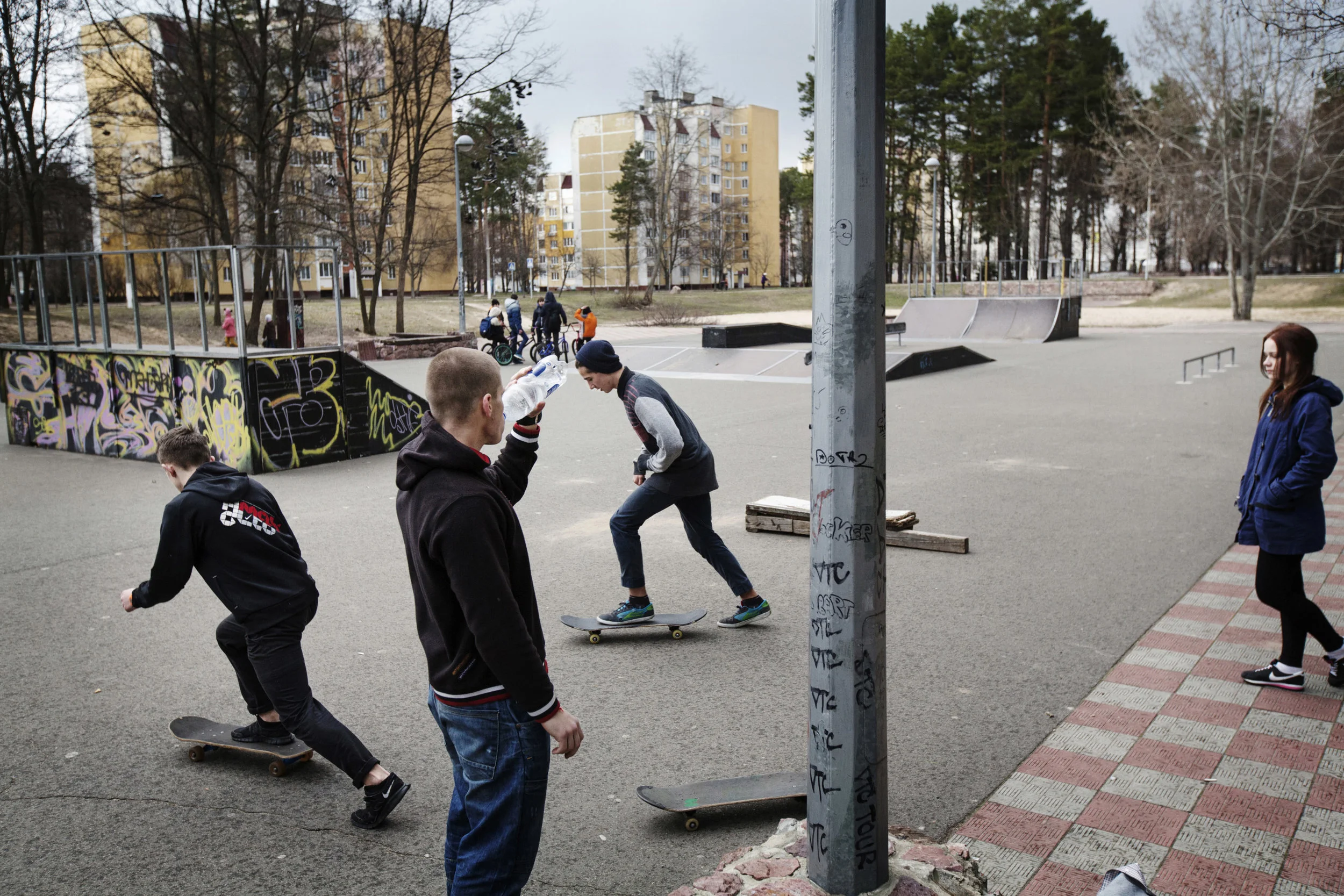  – None of us have ever been to Chernobyl. We never think about radiation, it's an old problem, says Dimitri (16) who lives in Slavutych, a city 40 km east of the nuclear power plant.&nbsp; 