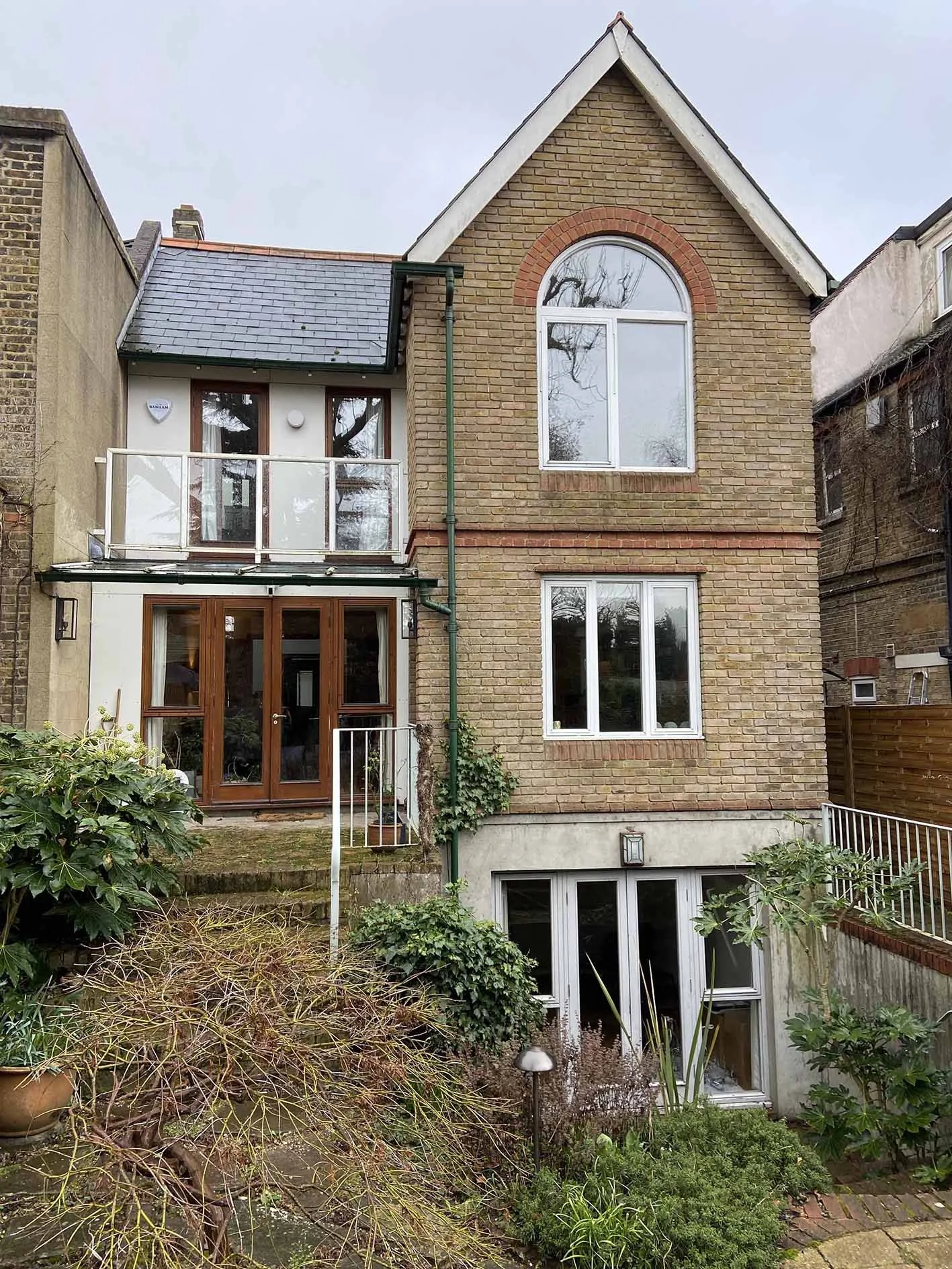 Rear extension before photo