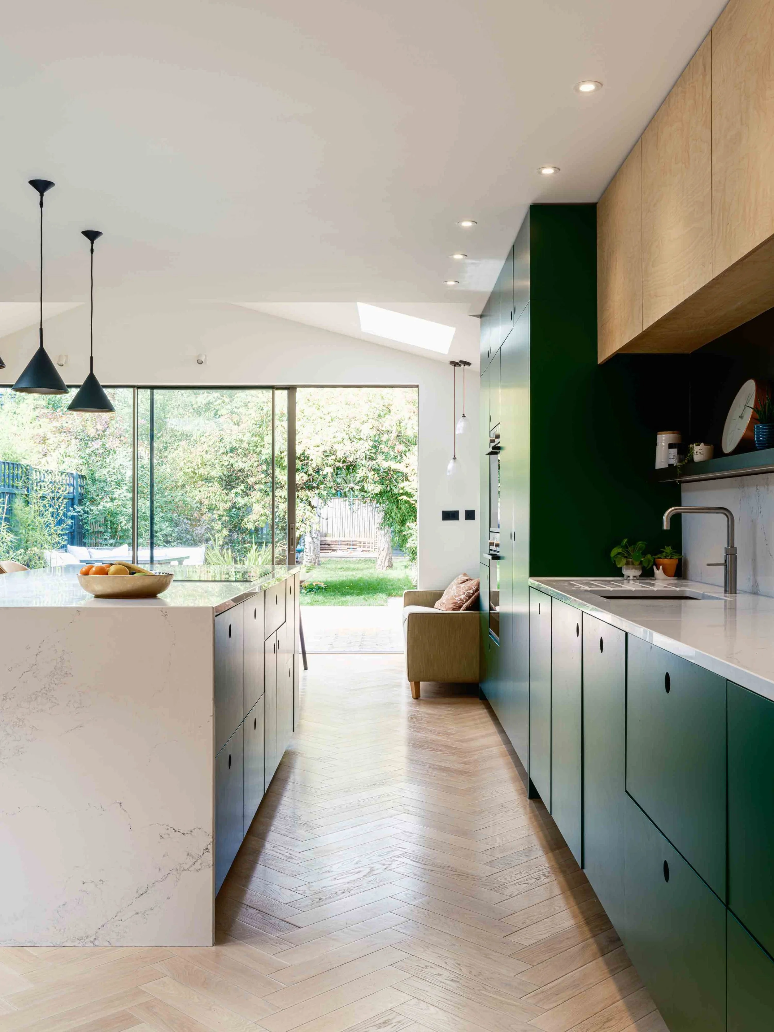 Light filled kitchen extension in Dulwich