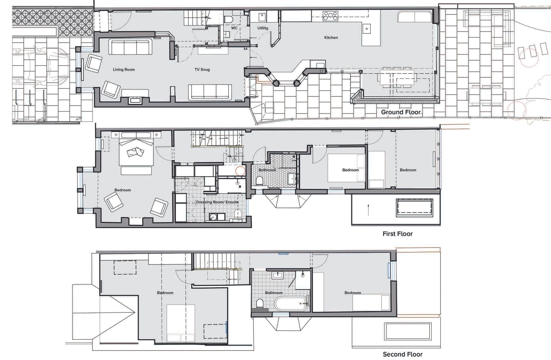 Studio Webster Dale East Dulwich House after floor plans
