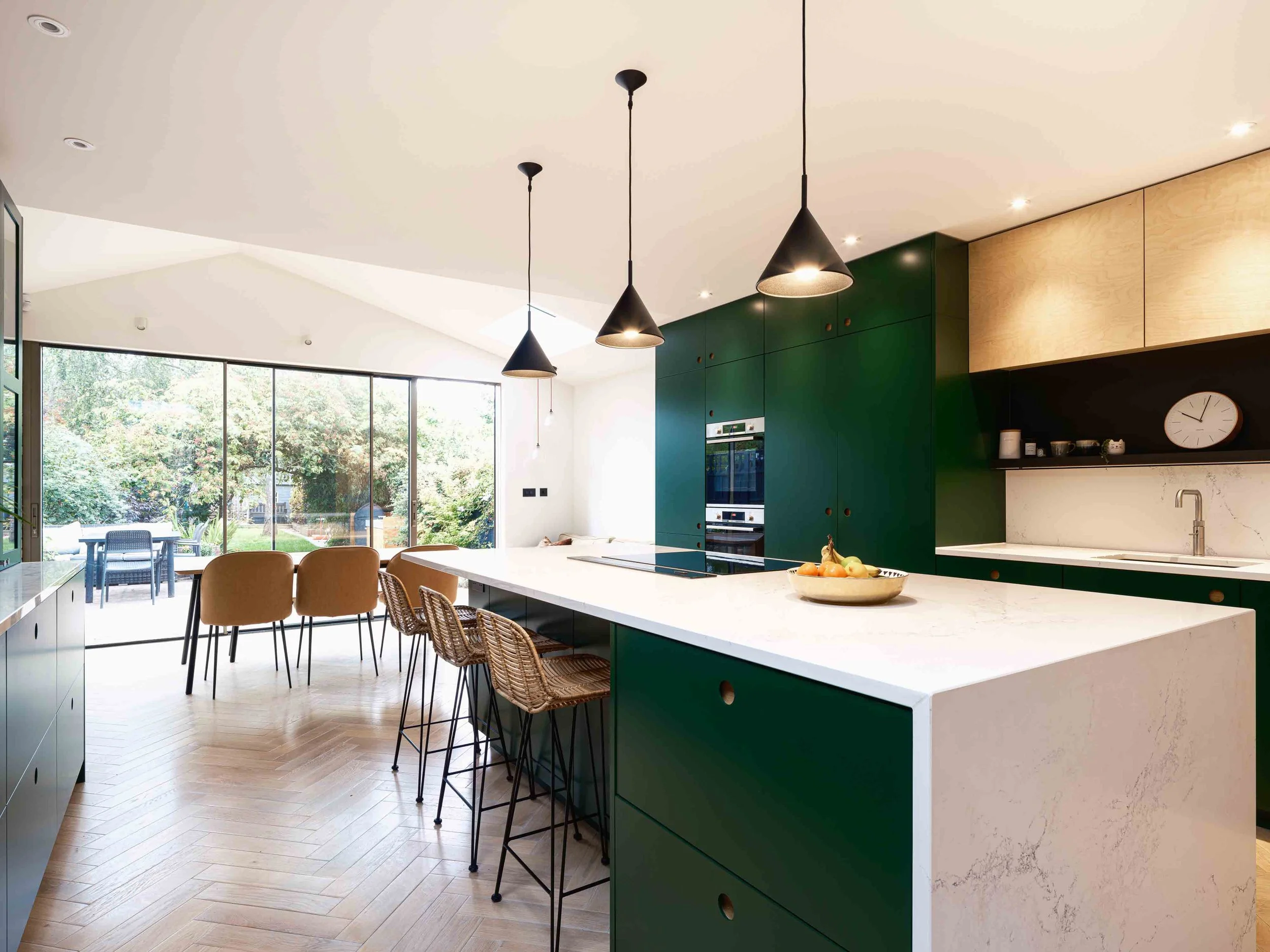 Side return and rear kitchen extension in Dulwich