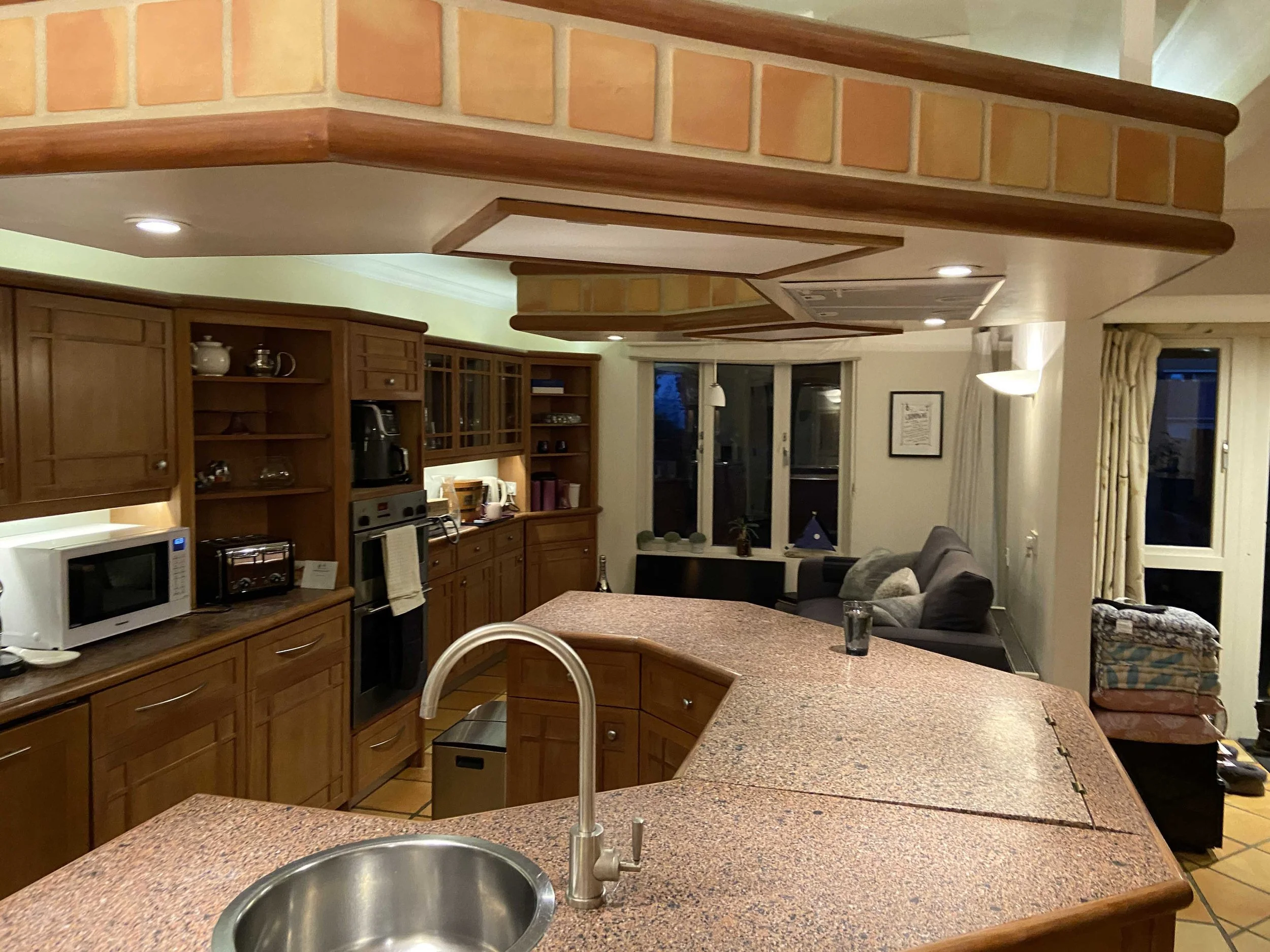 Dark existing kitchen