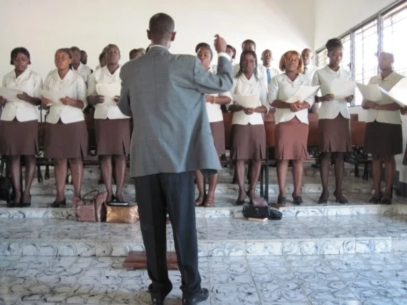 The choir.