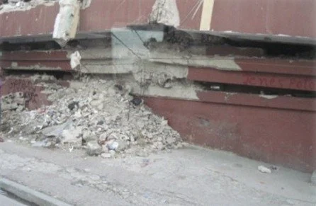 A dark day in Haiti.