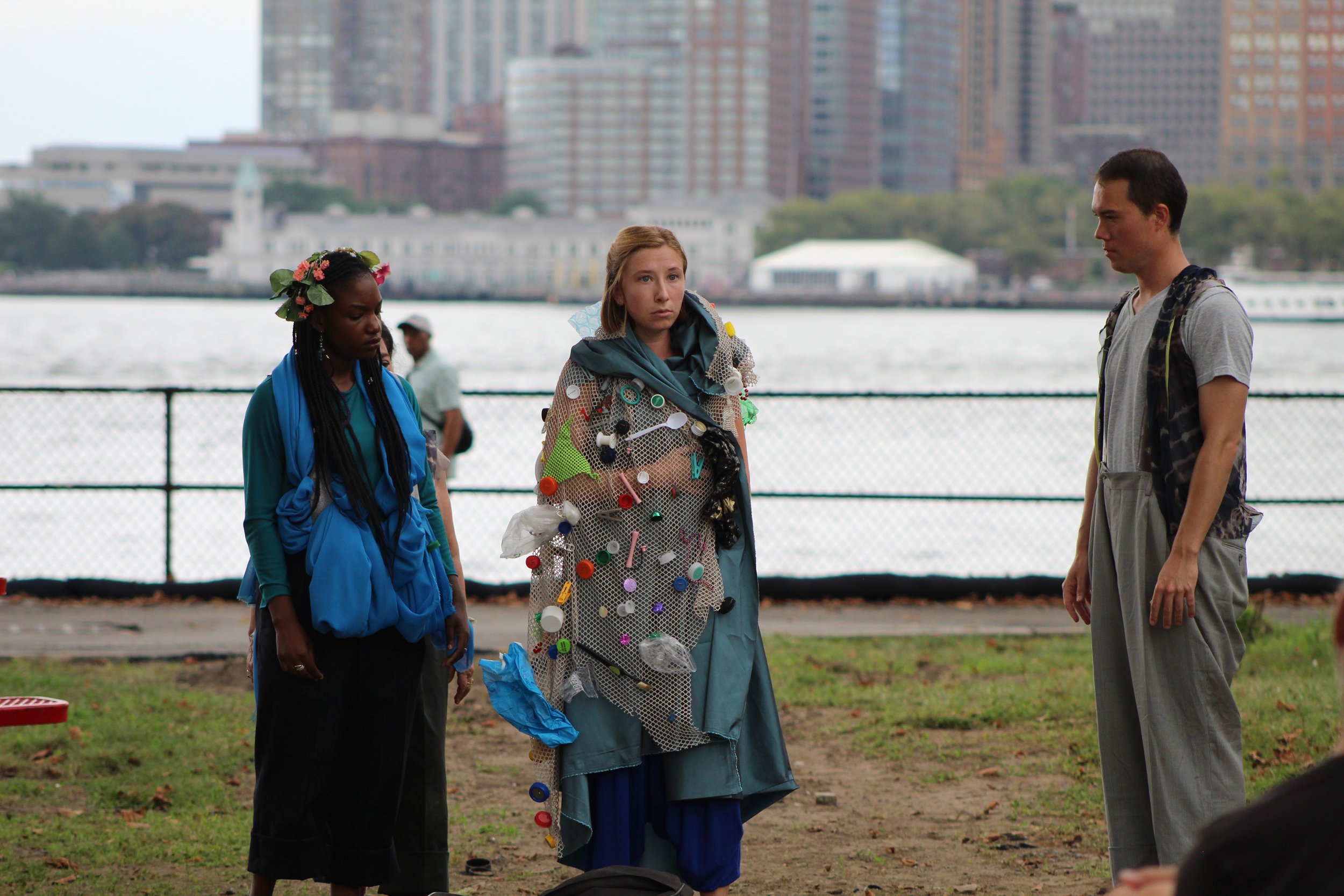  Leica Lucien, Emma Copp, and Jonathan Wong Frye in  This Sinking Island . 