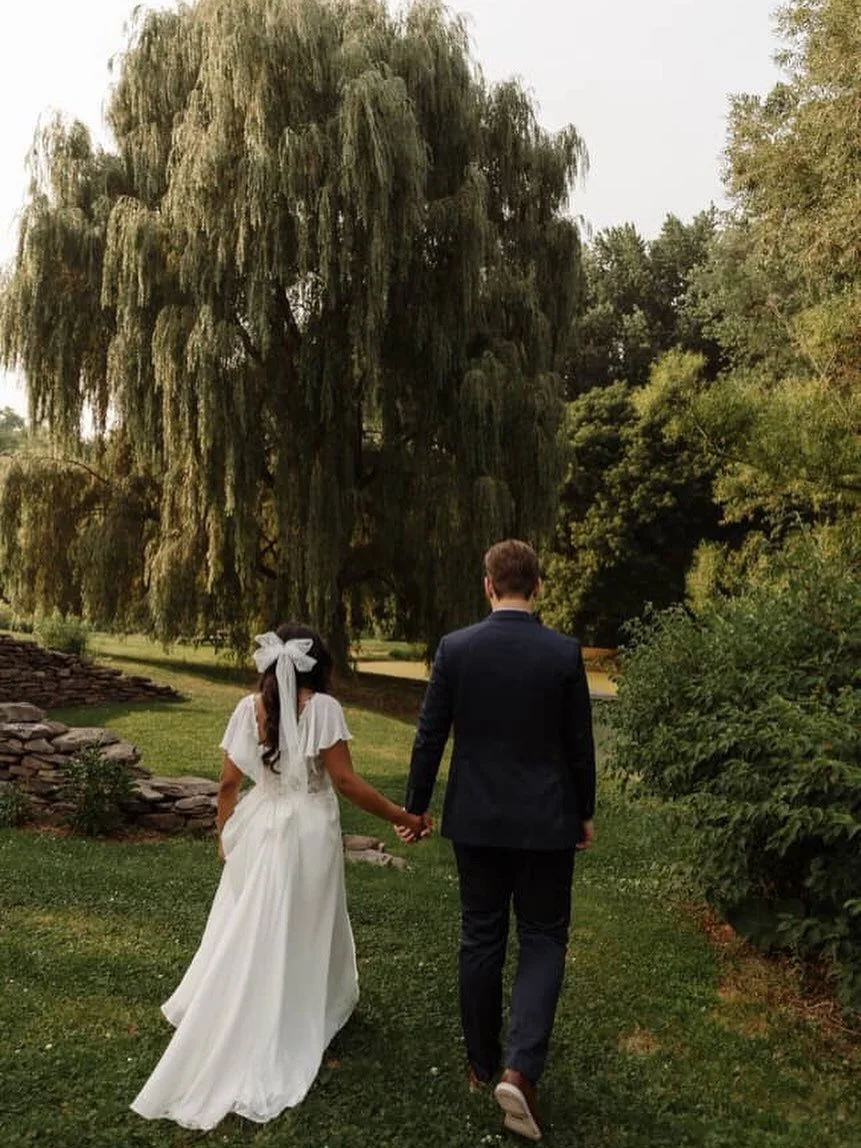 We are wrapping up another wonderful wedding season here at the Intervale Center! 

Thank you to all the couples who have gotten married here this year, it is always exciting to see how each couple transforms this space to be uniquely their own. We s