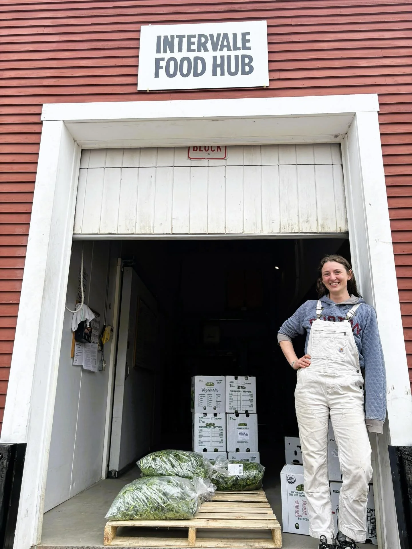 The Intervale Food Hub provides farms and food producers with access to markets and resources through sales and services like wholesale, storage, and cross-docking. This work is essential to developing a regional supply chain that feeds our community