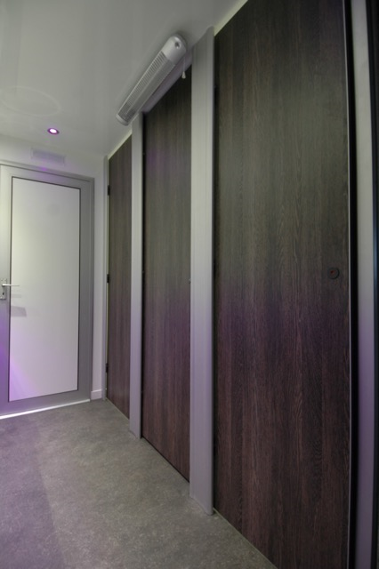 Ladies cubicles