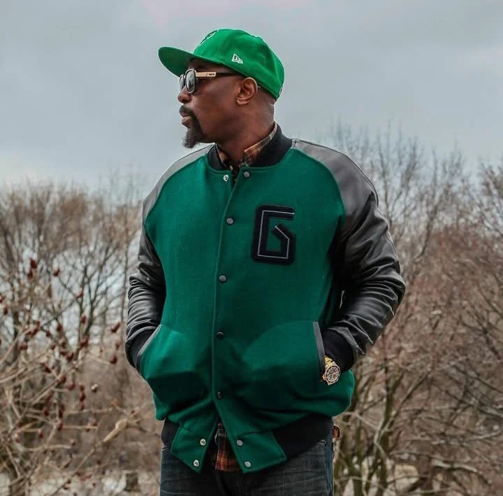 GMD Varsity Jacket Emerald Green