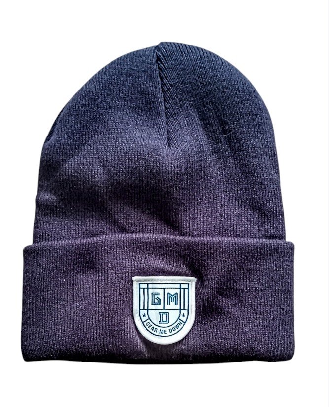 GND Navy Blue & White Beanie