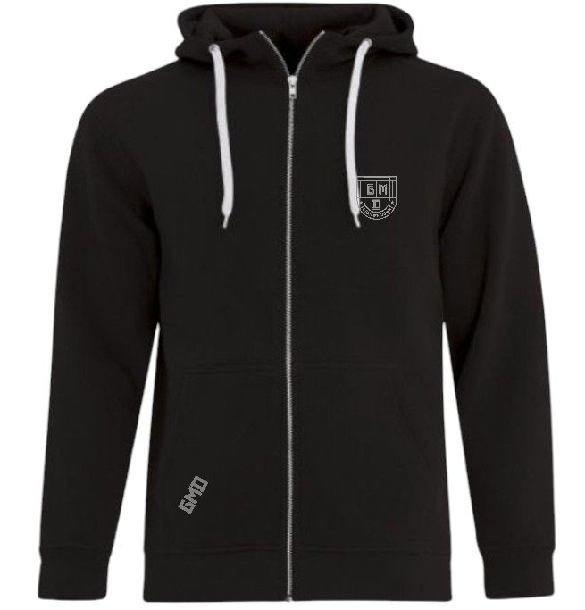 GMD Varsity Sweatsuit  Black & Smokey Grey