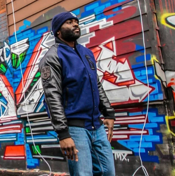 GMD Varsity Jacket Navy Blue