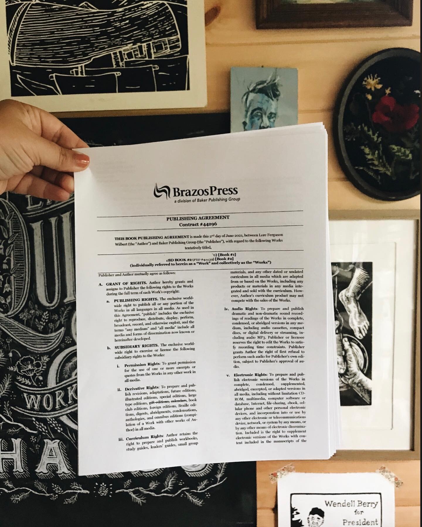 Two important papers:

In January I began working on a book without an agent or publisher. I had one conversation with @sethhaines about it, and a few with @wilbertnate, but mostly it was a quiet project, a joyful one. By February @jdblase agreed to 