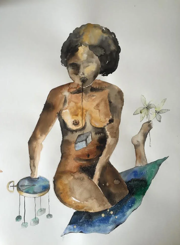 Painting by Laila Vaziralli