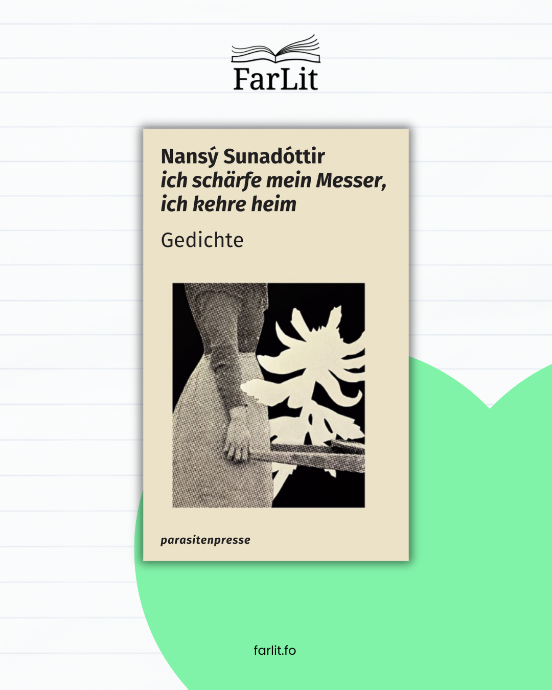 Nansý Sunadóttir's poetry collection published in German translation