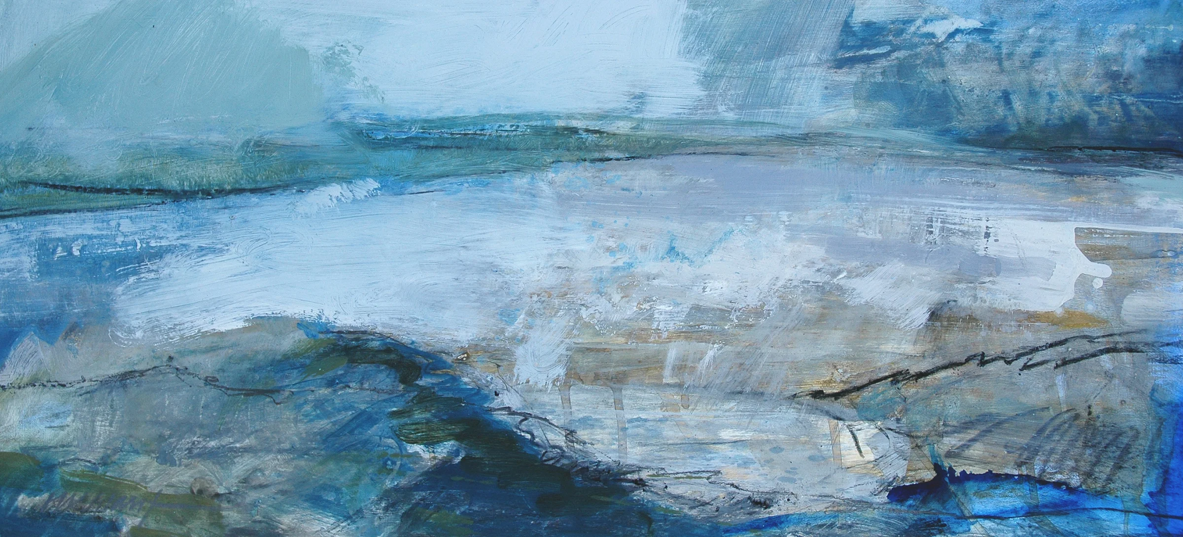 Winter I • Oil on Board • Sold