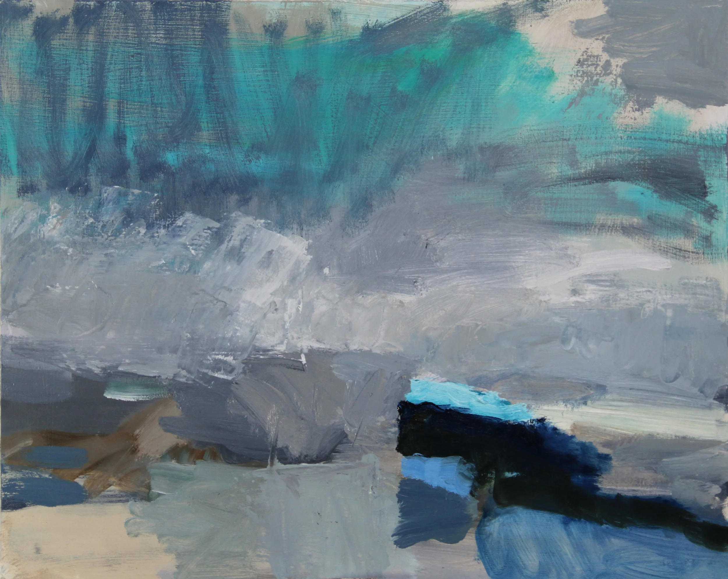 Full of Promise • Oil on Board • 24x30cm • Enquire