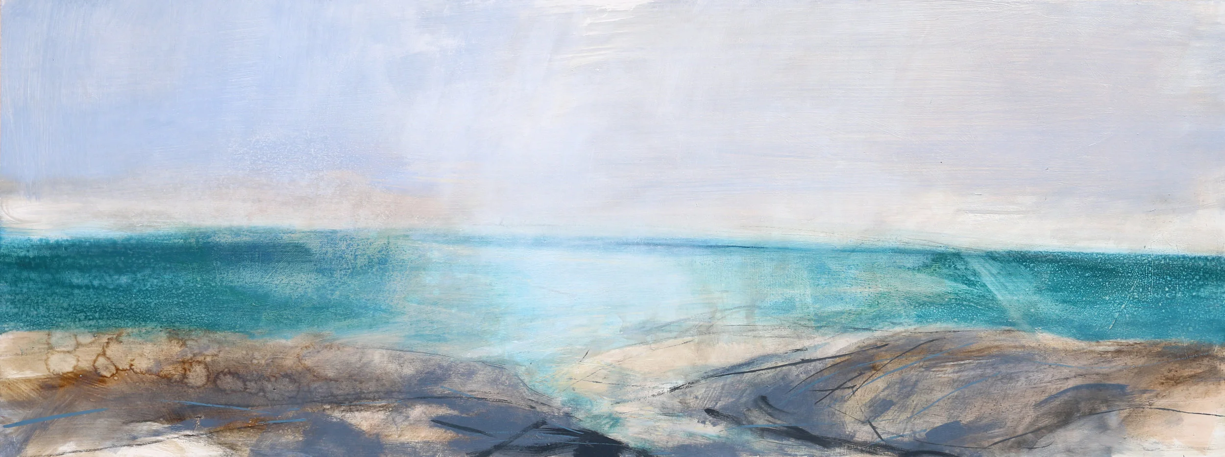 Horizon • Oil on Board • 36x122cm • Enquire
