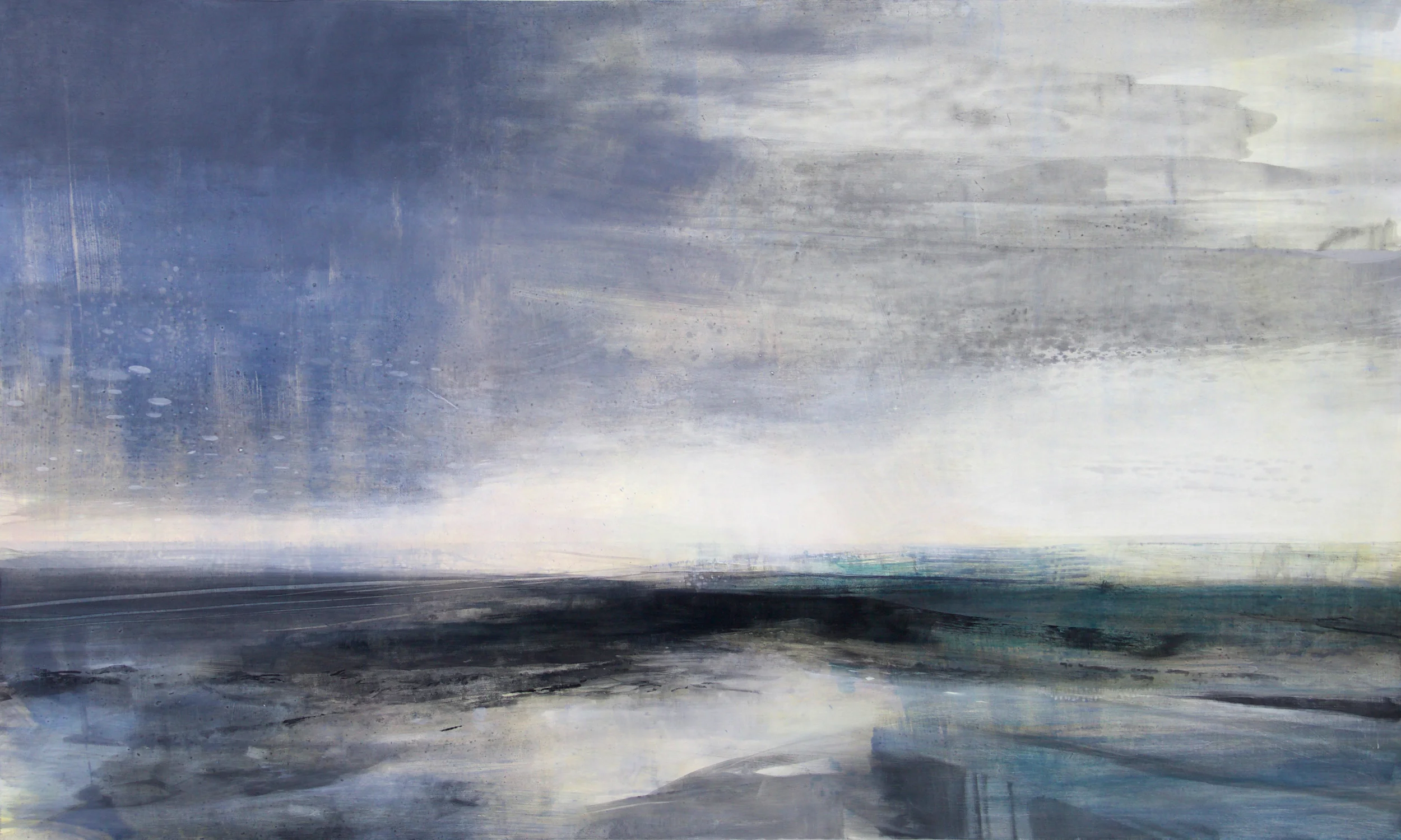 Flux • Oil on Board • 92x152cm • Sold
