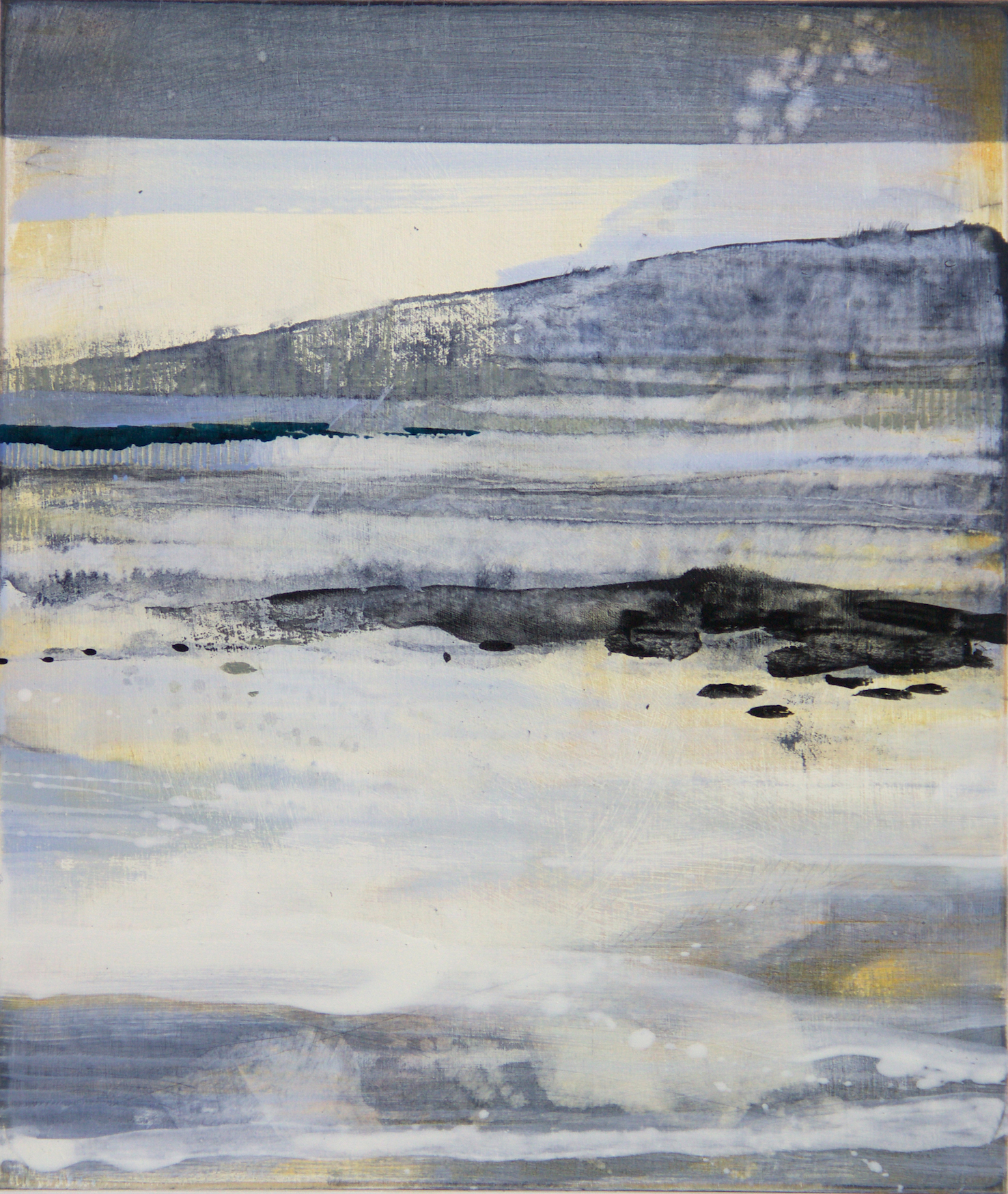Migration day II • Oil on Board • 33x28cm • Sold