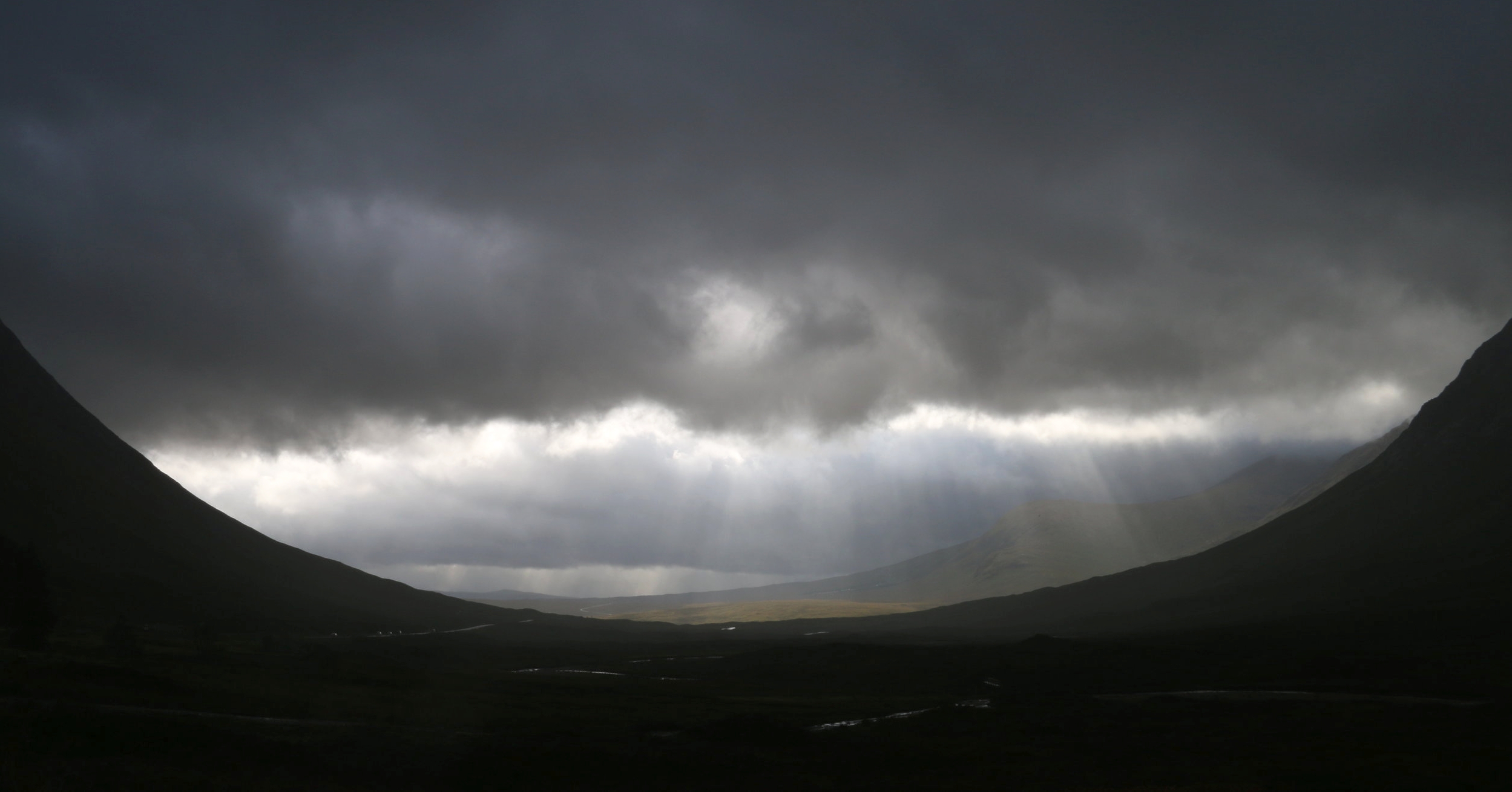 Looking Towards Rannoch Moor from Glen Coe