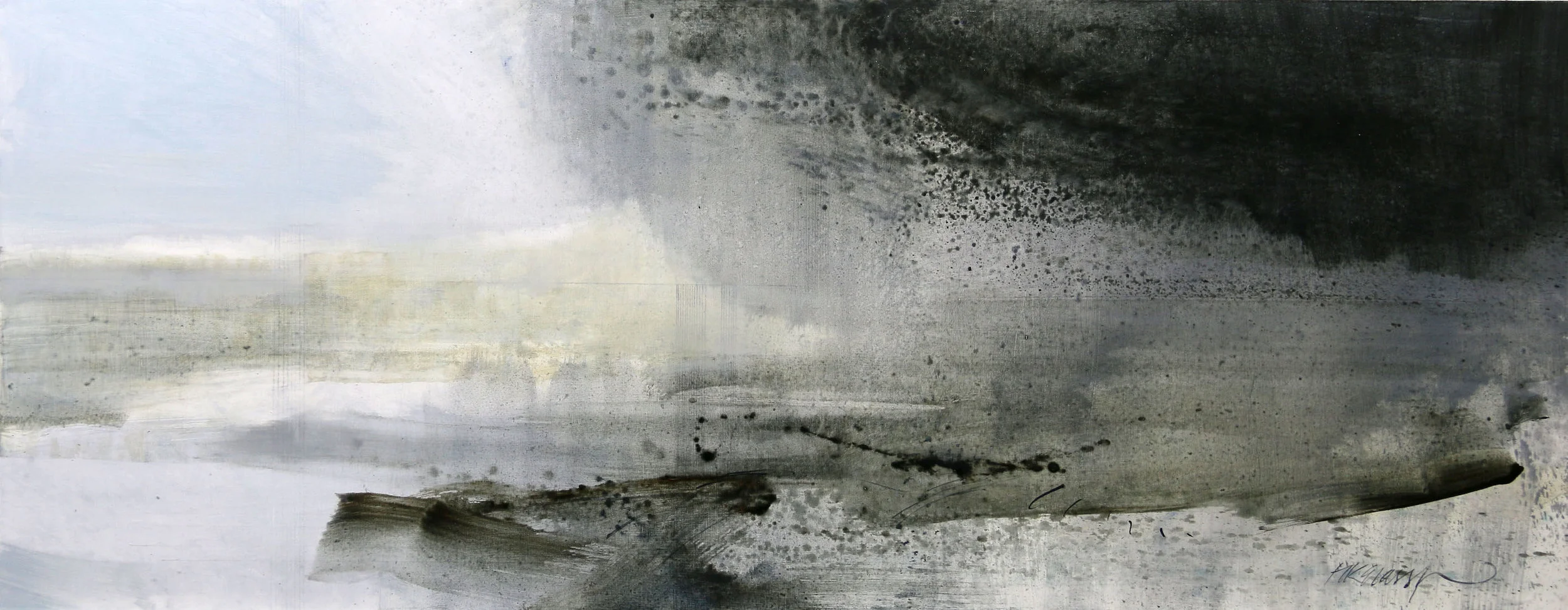 Traveller • Oil on Board • 48x122 • Sold