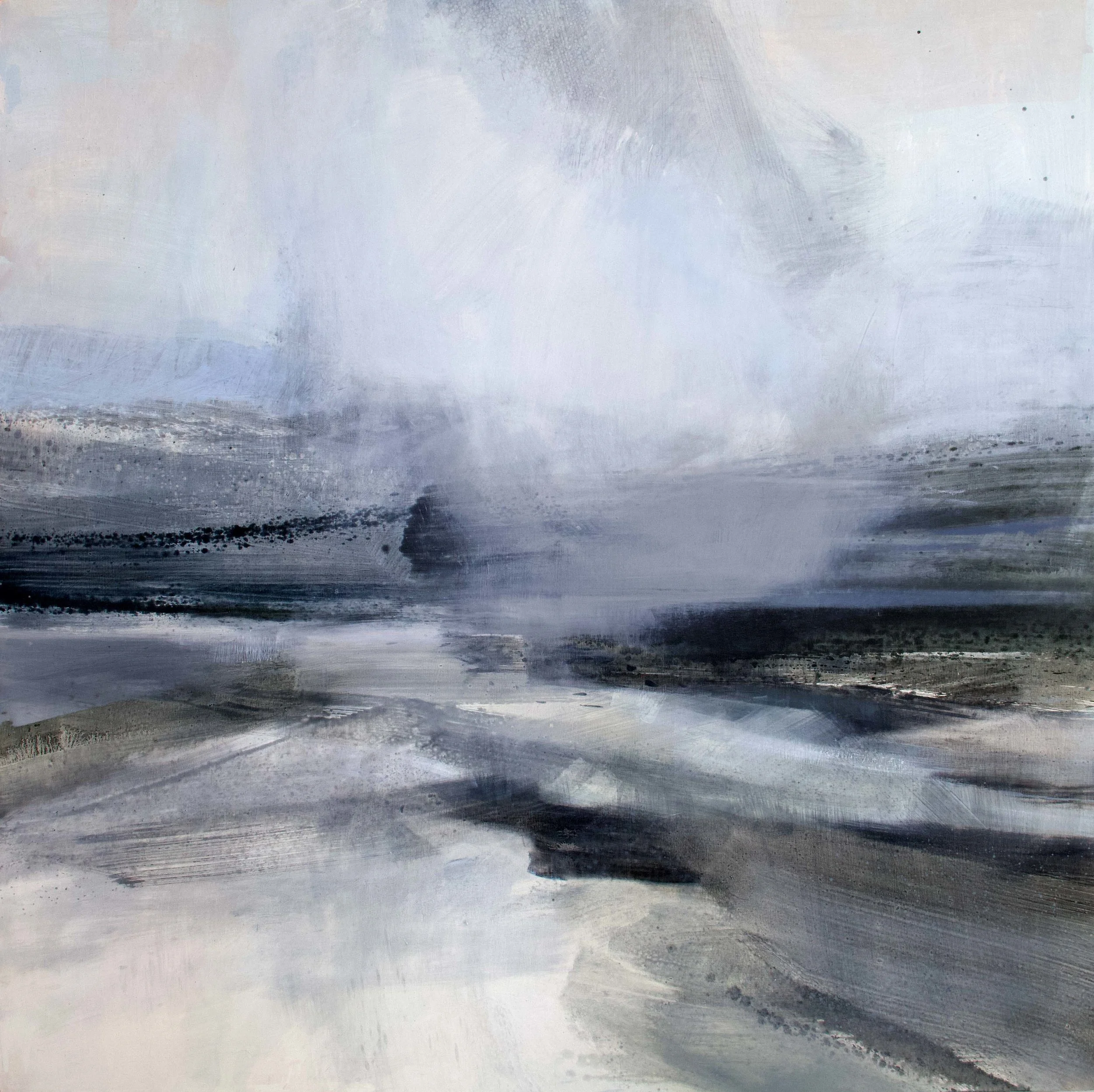 Immerse II • Oil on Board • 120x120cm • Enquire