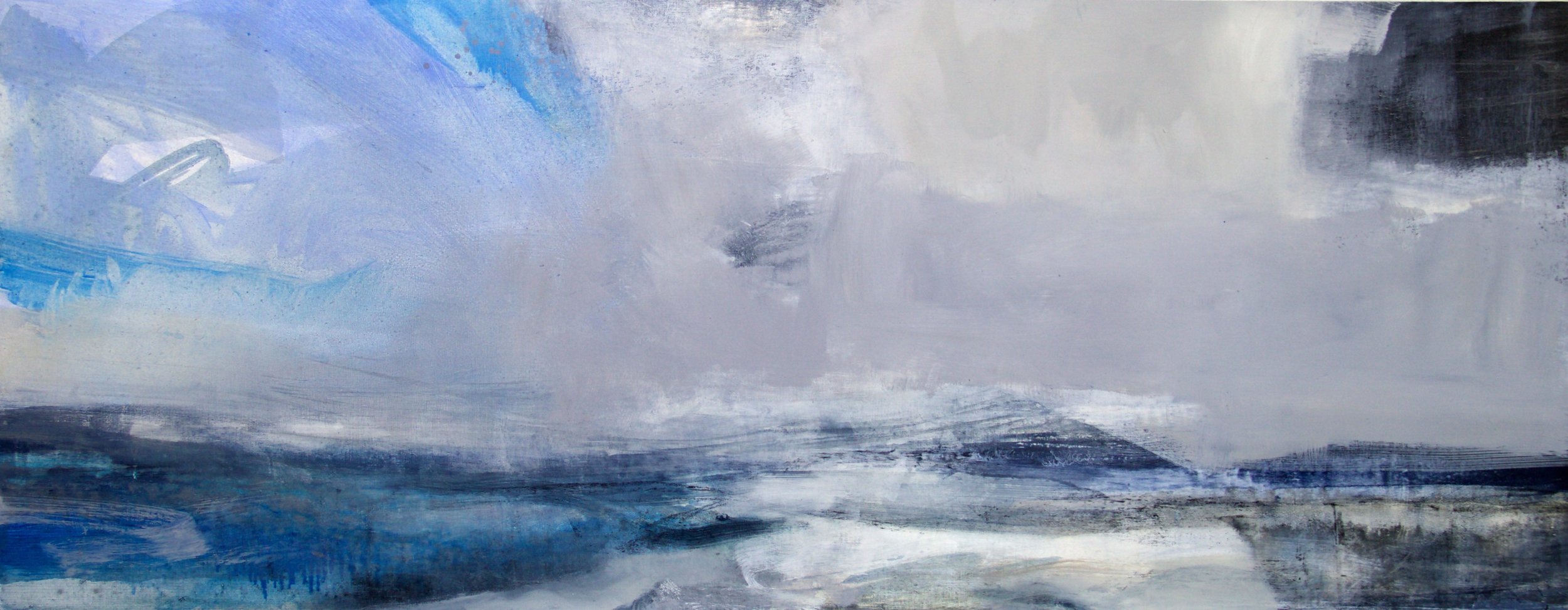 Uninhabited • Oil on Board • 48x122cm • Enquire