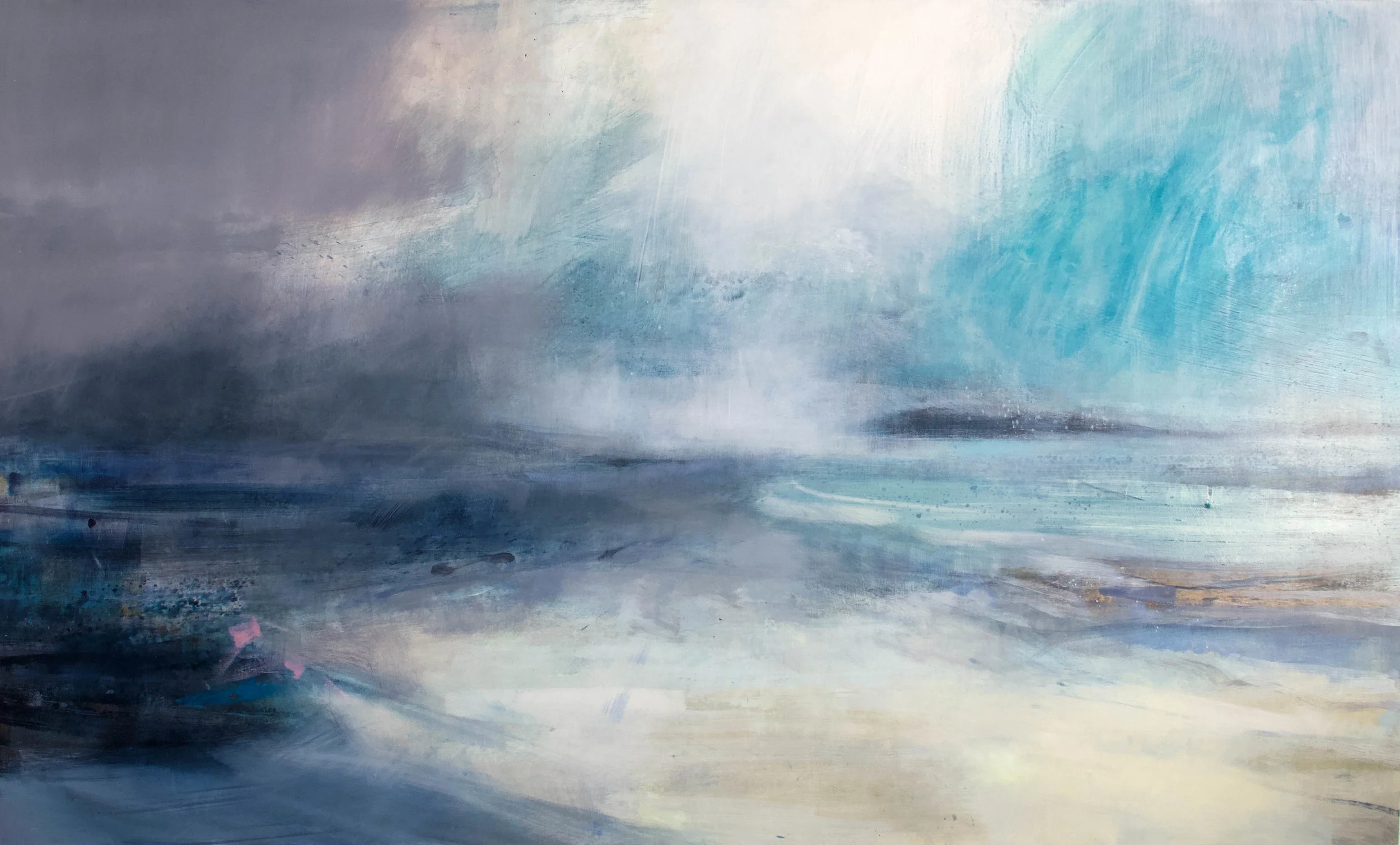 Time Lapse • Oil on board • 92x152cm • Sold