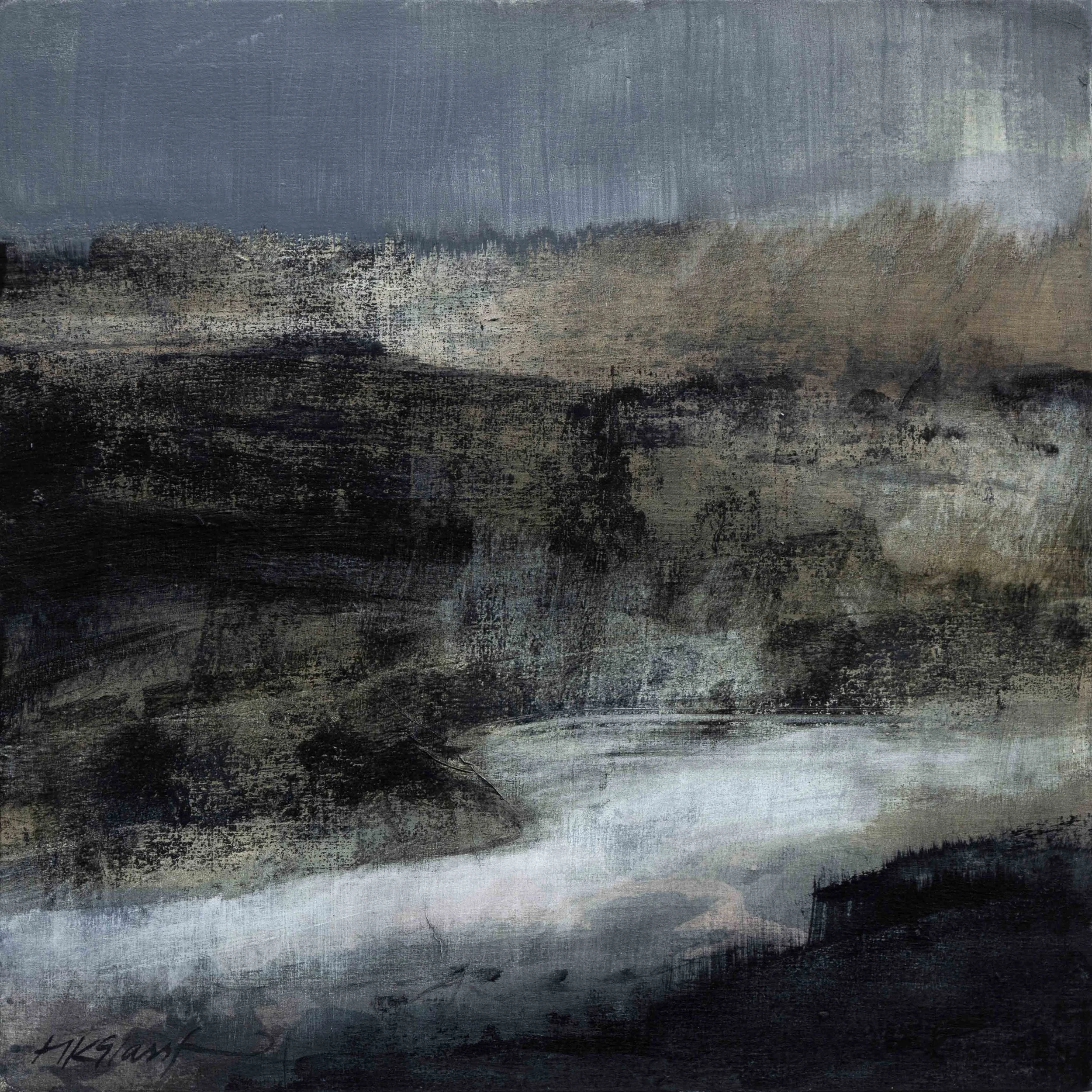 Absence • Oil on Board • 30x30cm • Sold