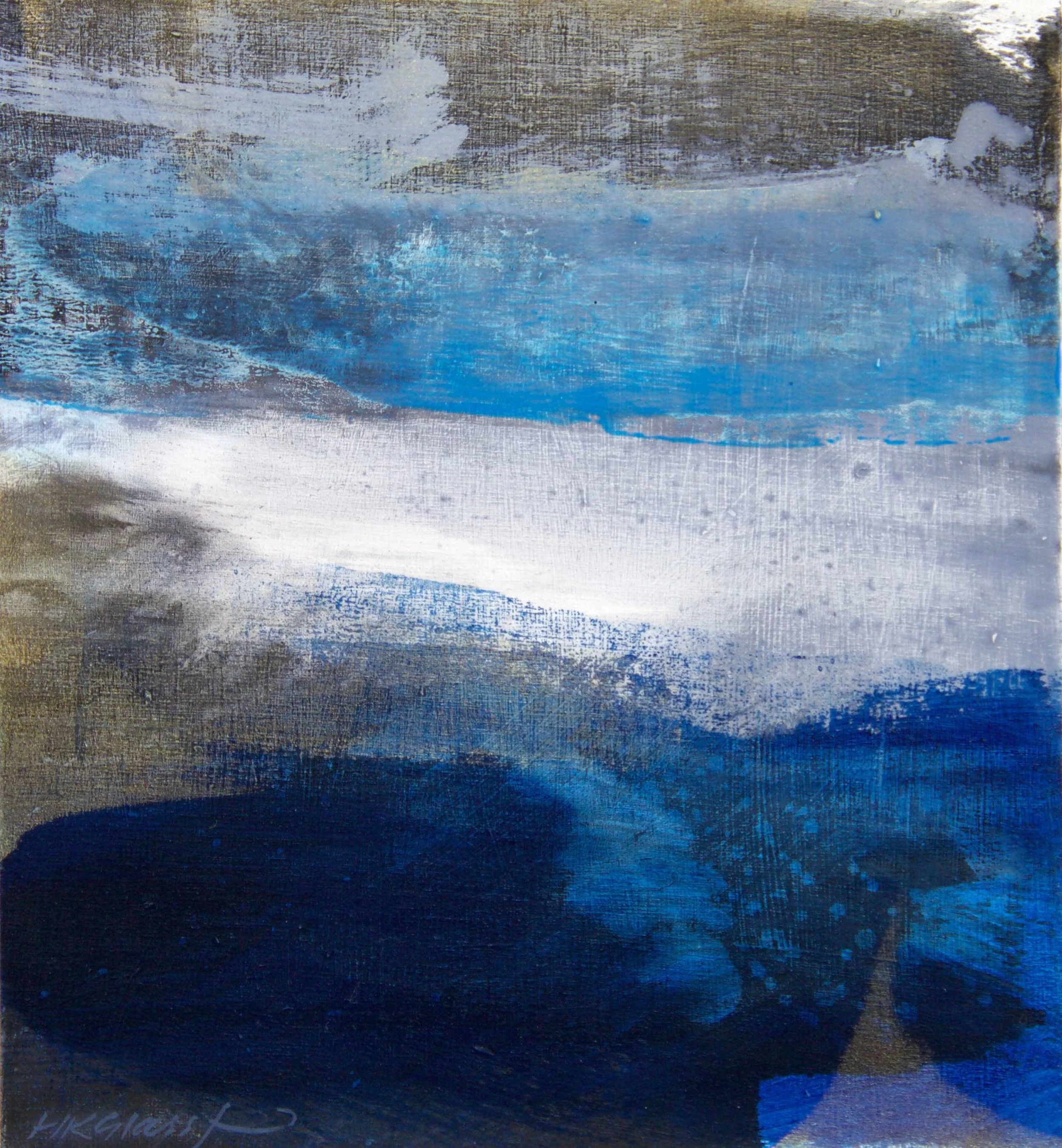 Rain Shadow • Oil on Board • 22x20cm • Enquire