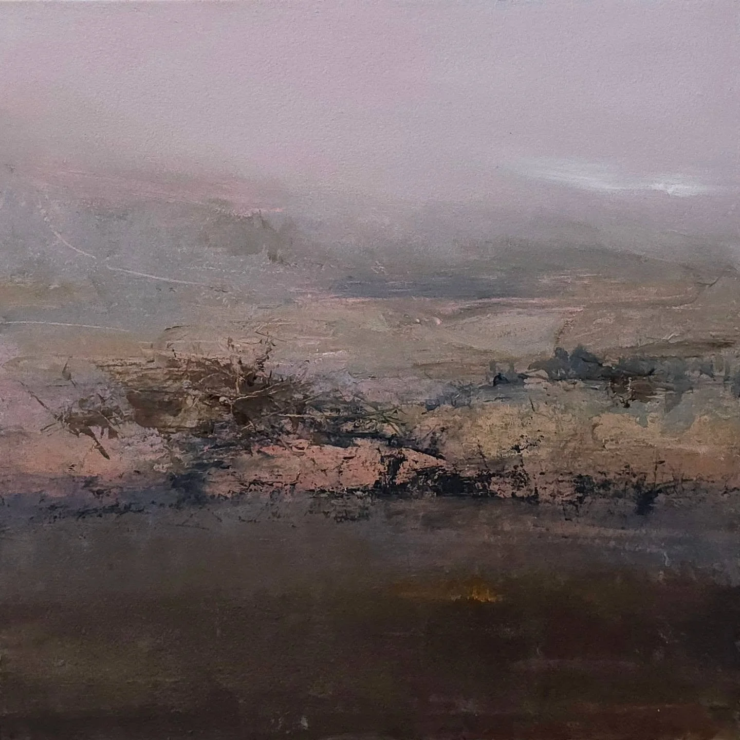 The weather becomes you.

#studiomusings #oilpainting #resonance